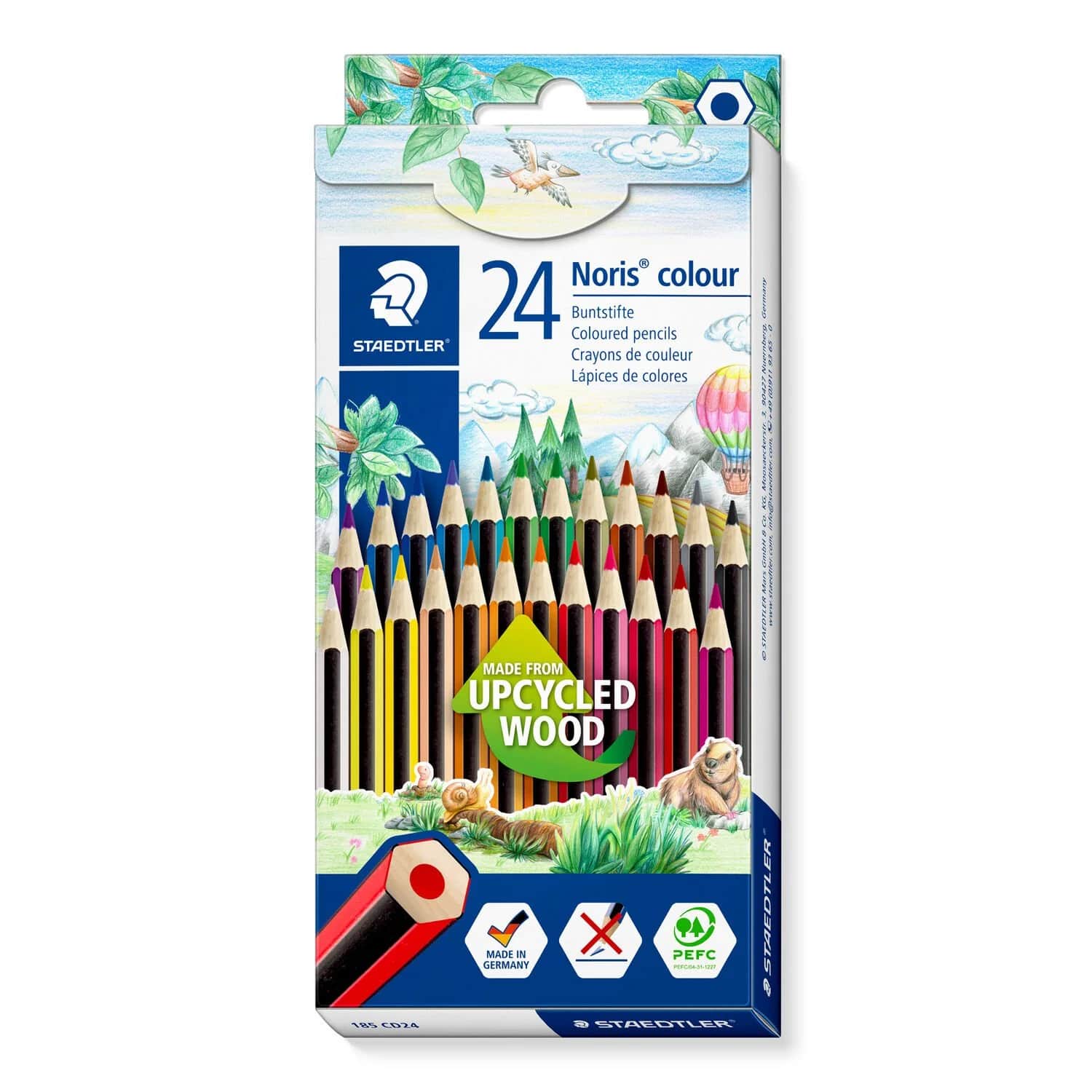 Karandaş rəngli / 24 rəng / 185 CD24 / Staedtler