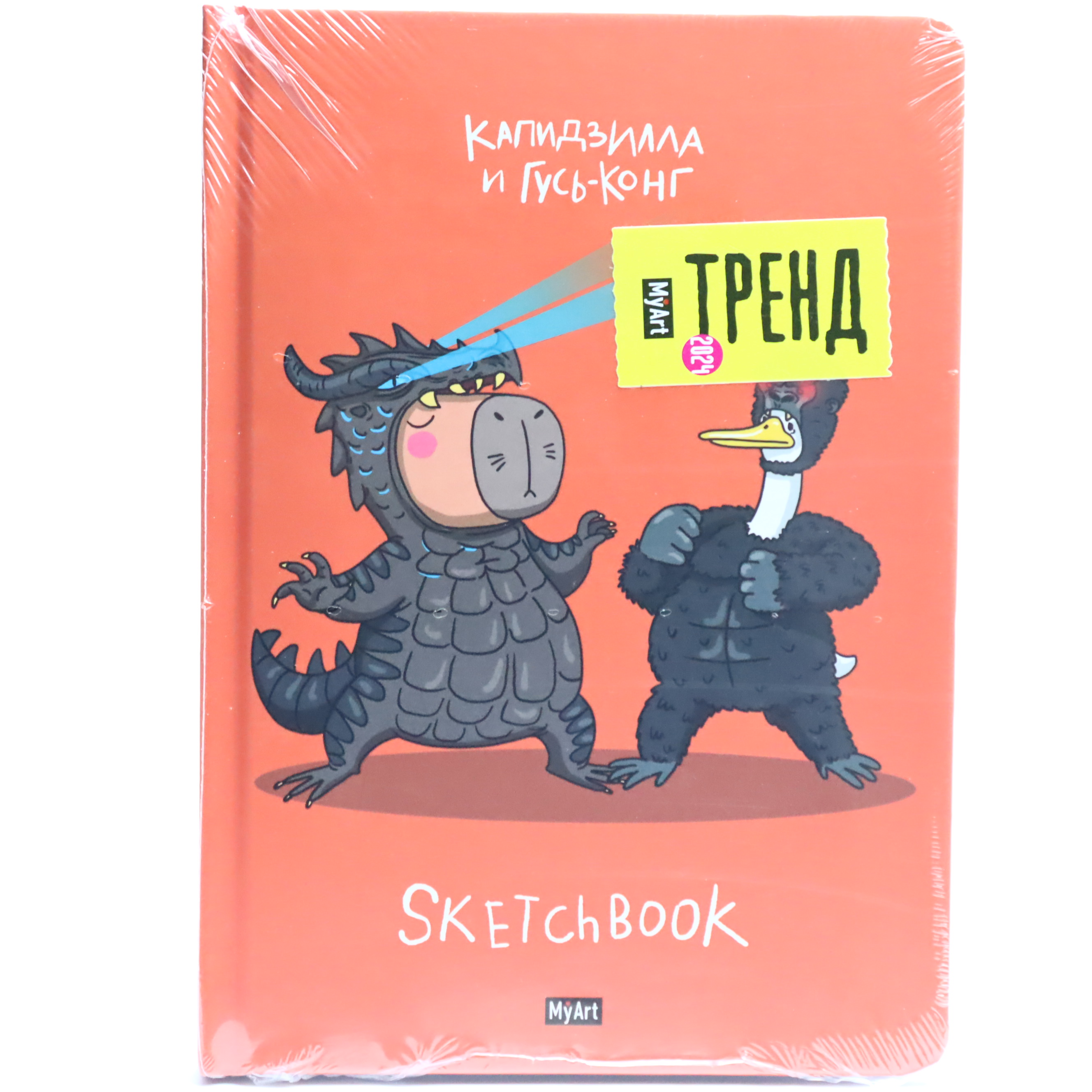 Sketchbook A5 / 64 L / 120 gr / СБ64-4831 / Kapidzilla i Qus-Konq / My Art