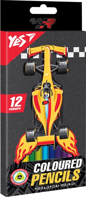 Karandaş rəngli 12rəng Race legend 290671 YES