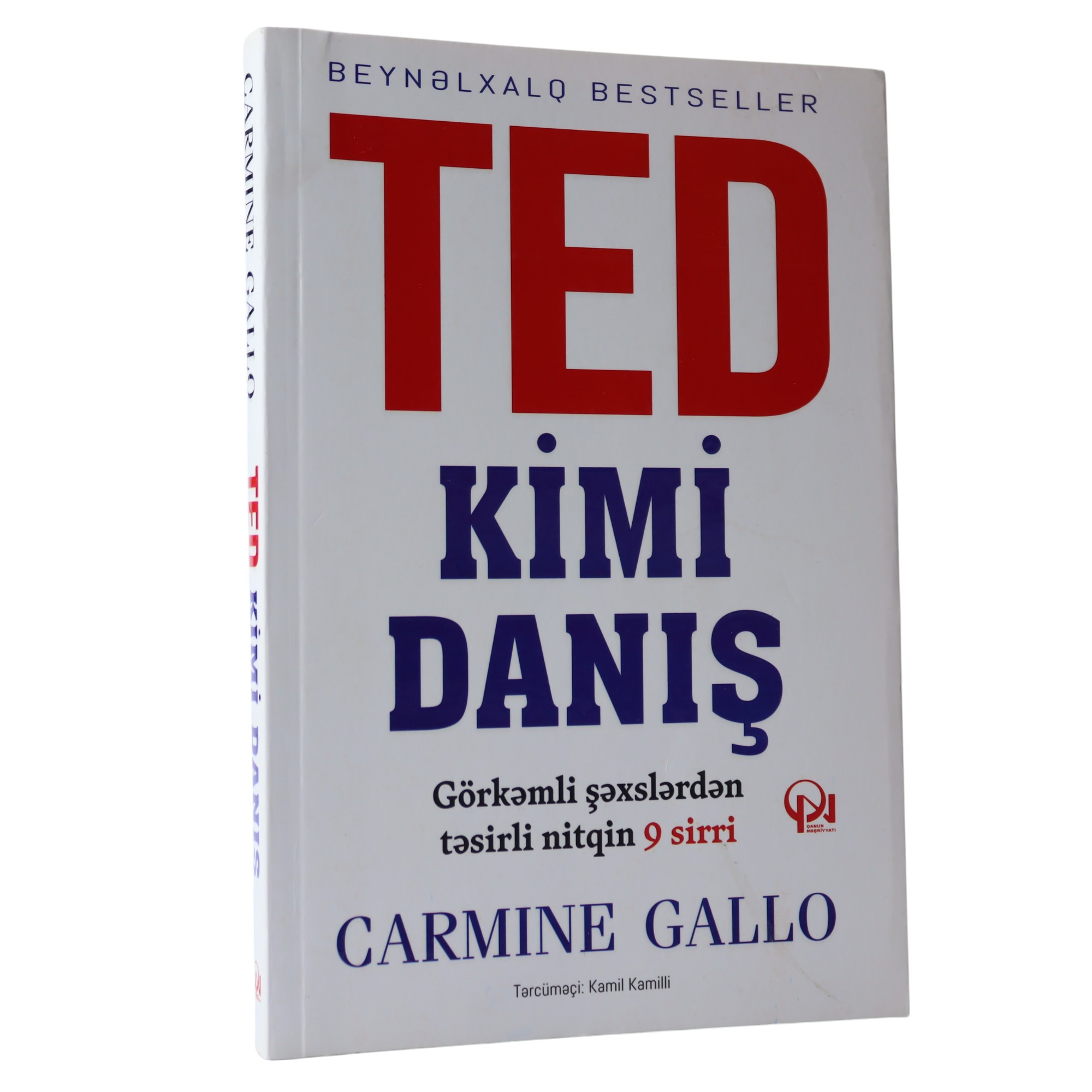 TED KIMI DANIS - CARMINE GALLO (2023) 10.99 / Qanun Nəşriyyatı