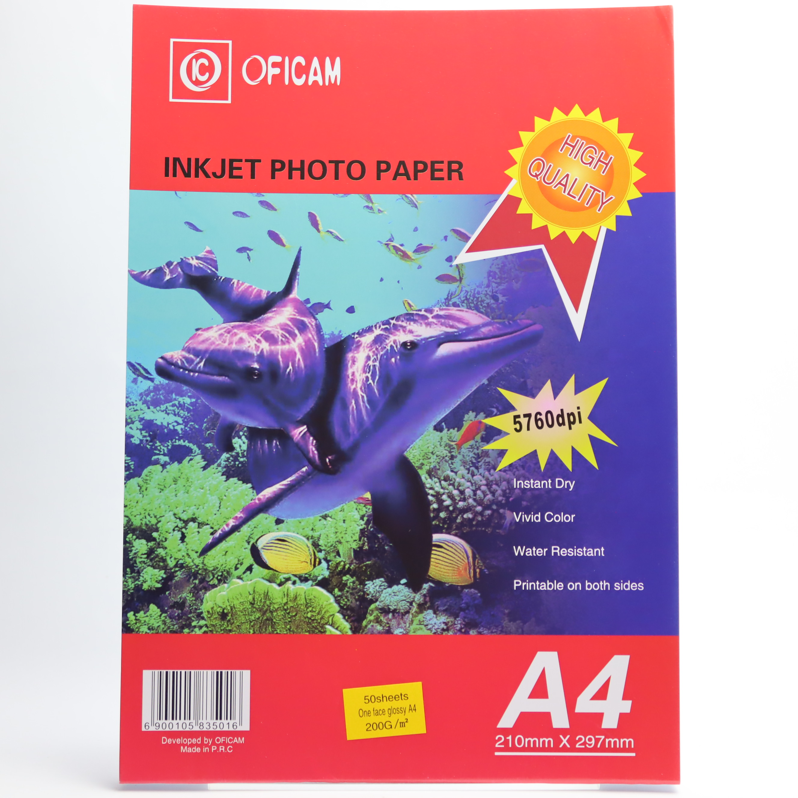 FOTO KAĞIZ 210*297 / one face-glossy / 200GR / OFICAM