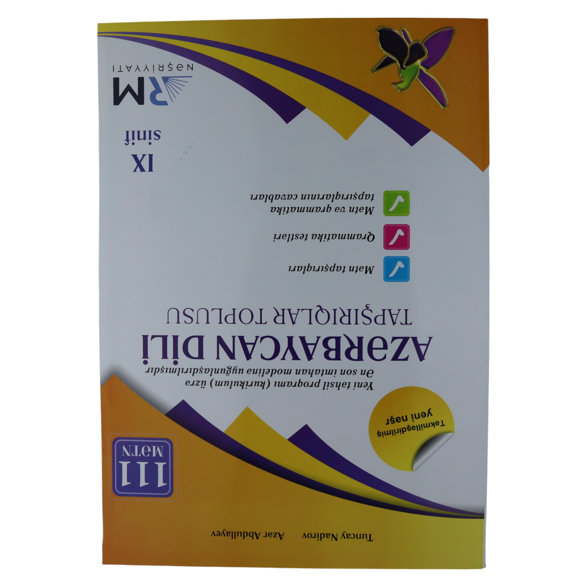 Az. Dili Mətn Toplusu IX sinif / 111 Mətn /Tuncay N.Azər A. /RM Nəşr.