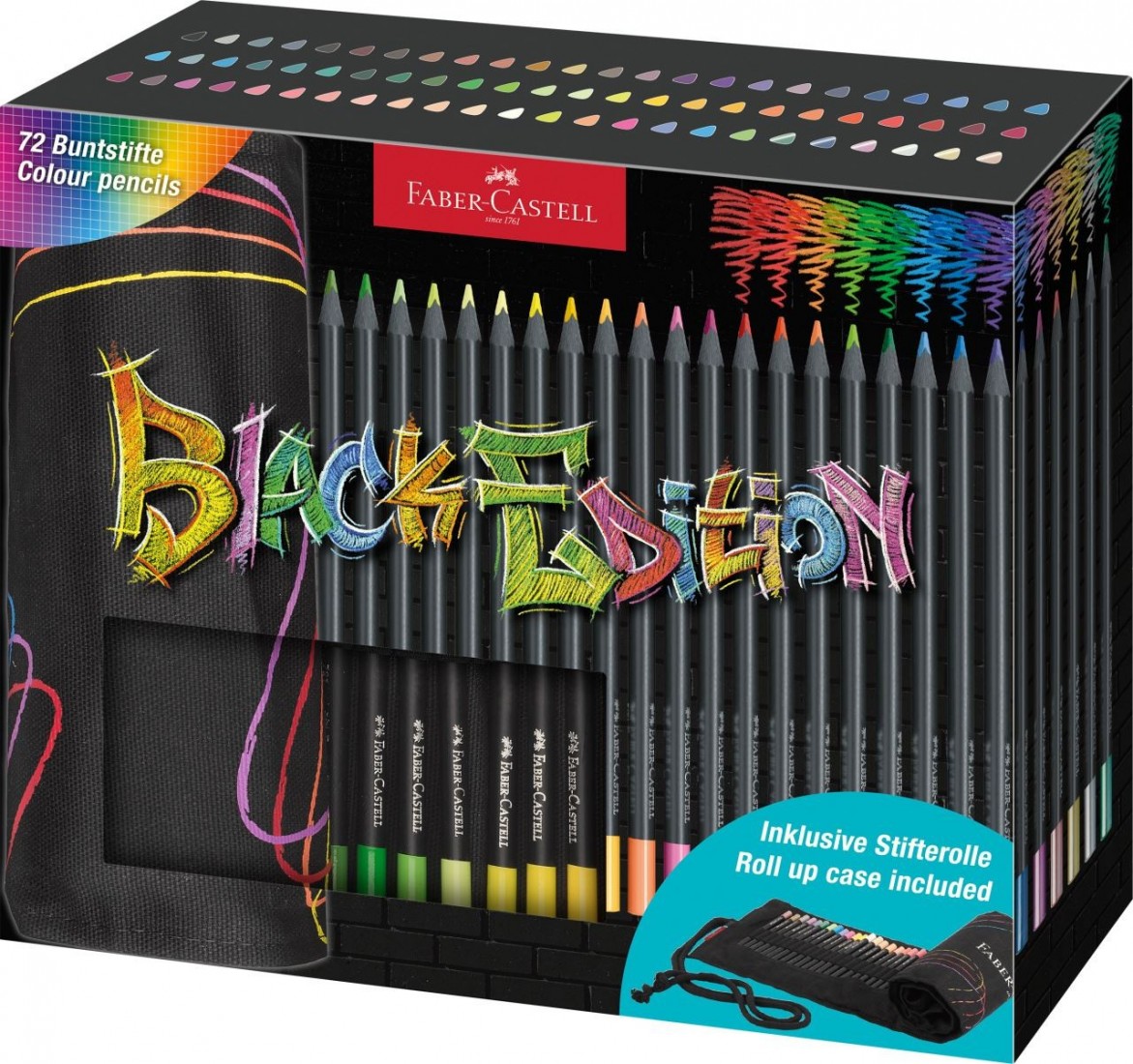 KARANDAŞ 72 RƏNGLİ / BLACK EDITION / 116418 / FABER CASTEL