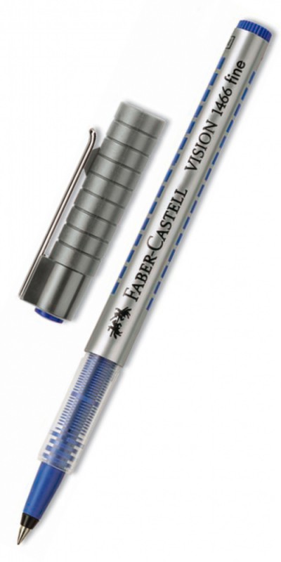 Qələm roller 0.4 - Vision 1466 mavi Faber Castell 146651