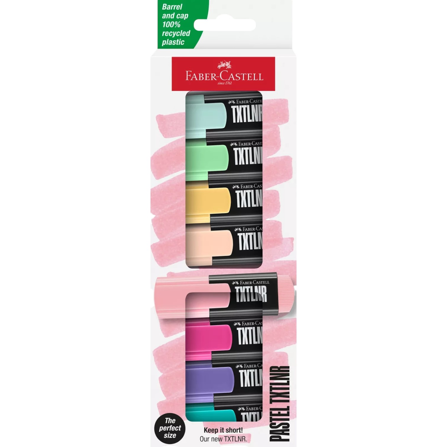 Textmarker 8 rəng / 154218 / FABER-CASTELL