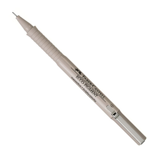 Qələm liner qara 0,4 Ecco Pigment 166499 Faber Castell