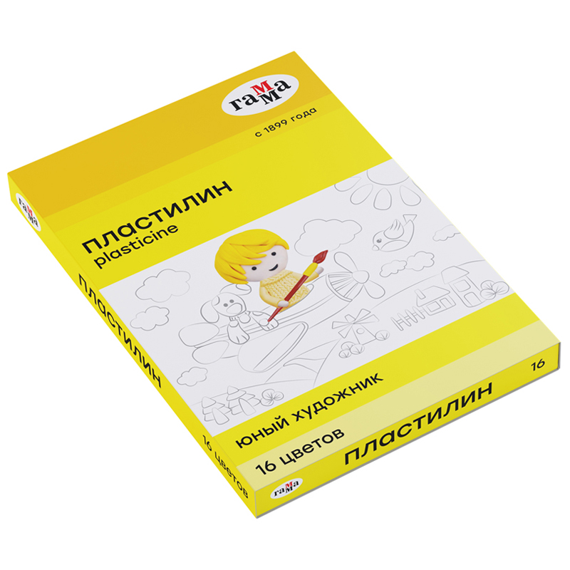 PLASTILIN QAMMA YUNIY XUDOJ 16 RENG 280046