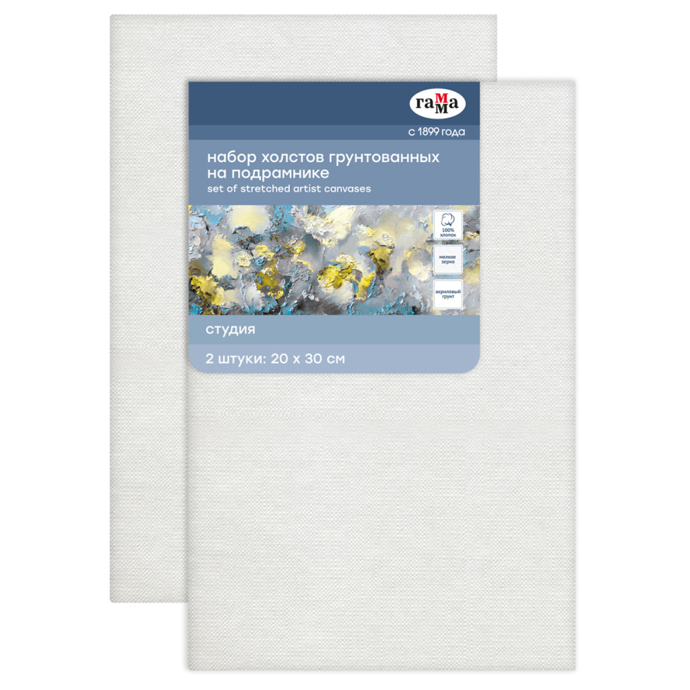 Canvas 20*30 / Melkoe zerno / 280818_13P2 / Pambıq / Qamma