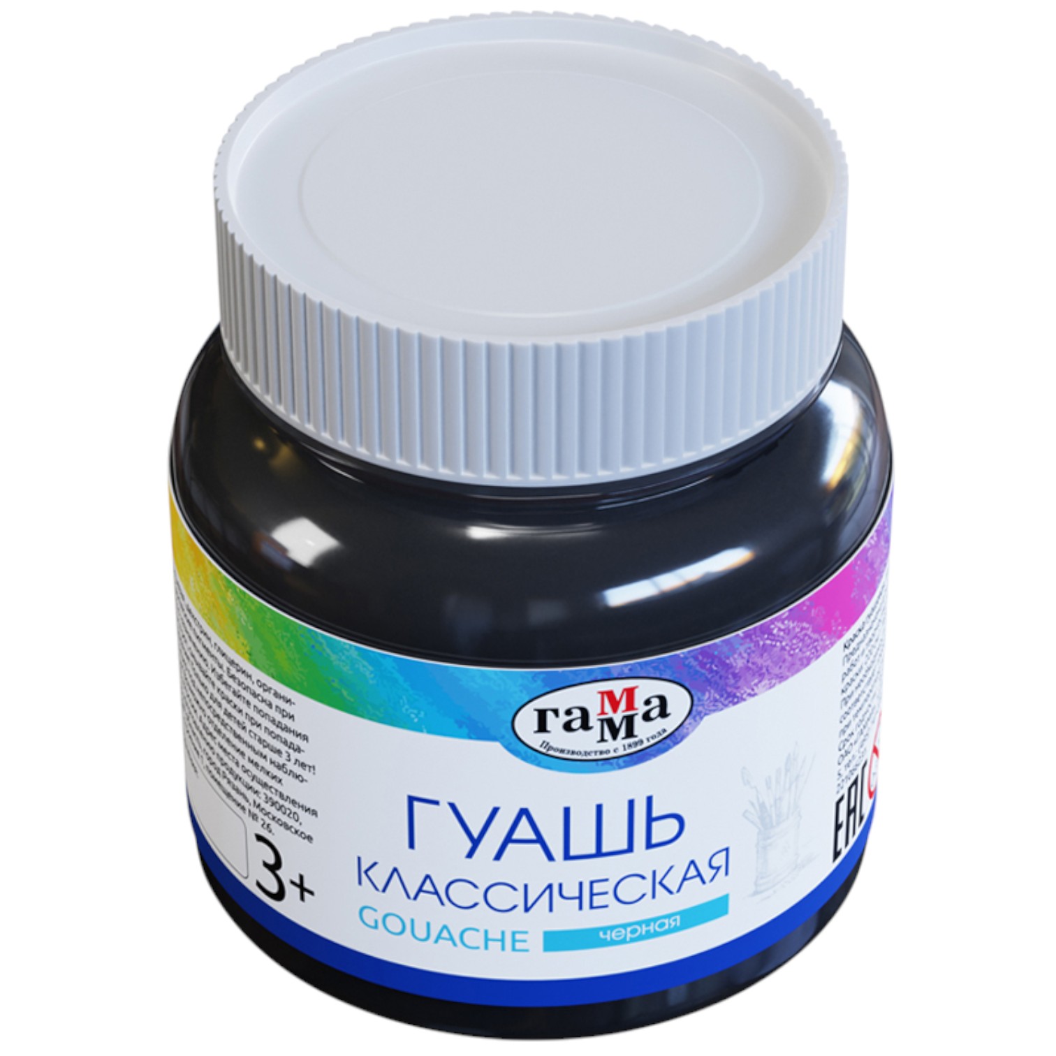 Quaş boya 220 ml / Klassik qara / 221066231 / Qamma