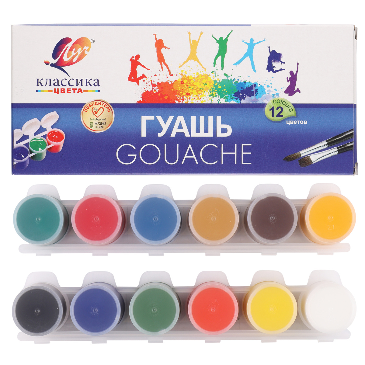 Quaş 12 rəng блок-тара / Klassika / LUÇ 