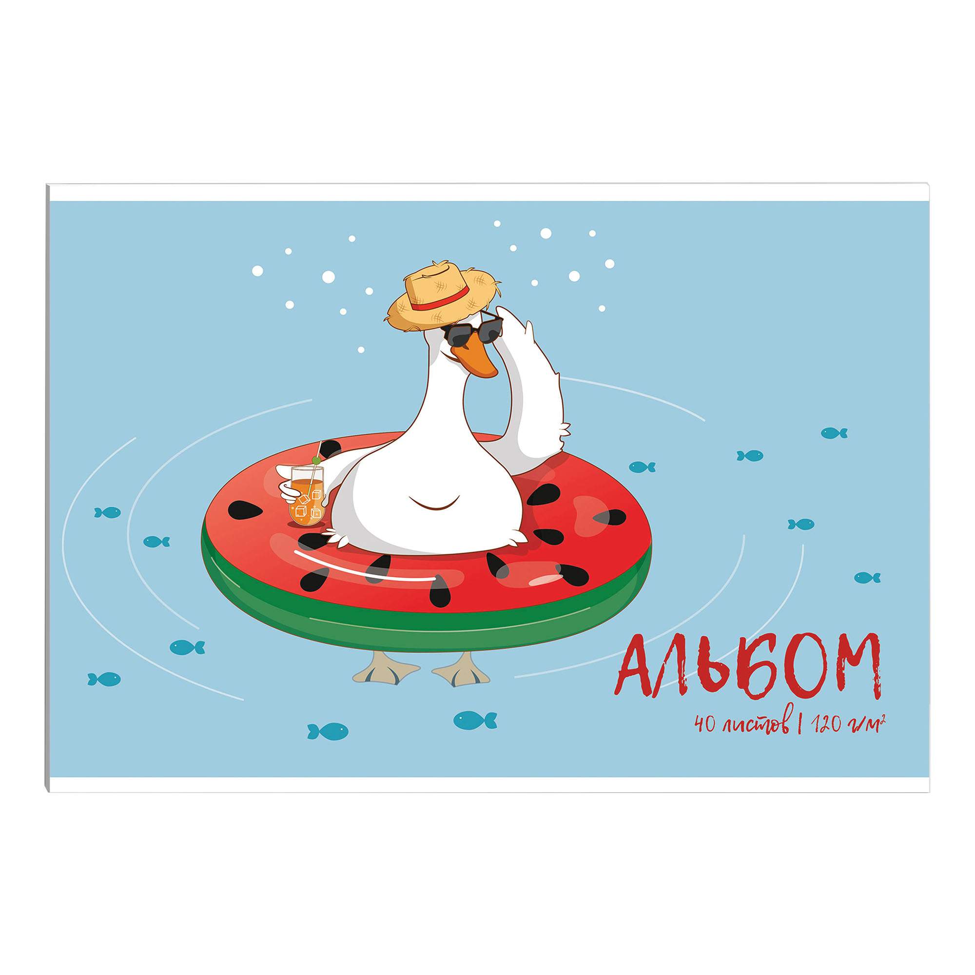 Rəsm albomu A4 / 40 vərəq / 100 q/m² / 14433 / Academstyle