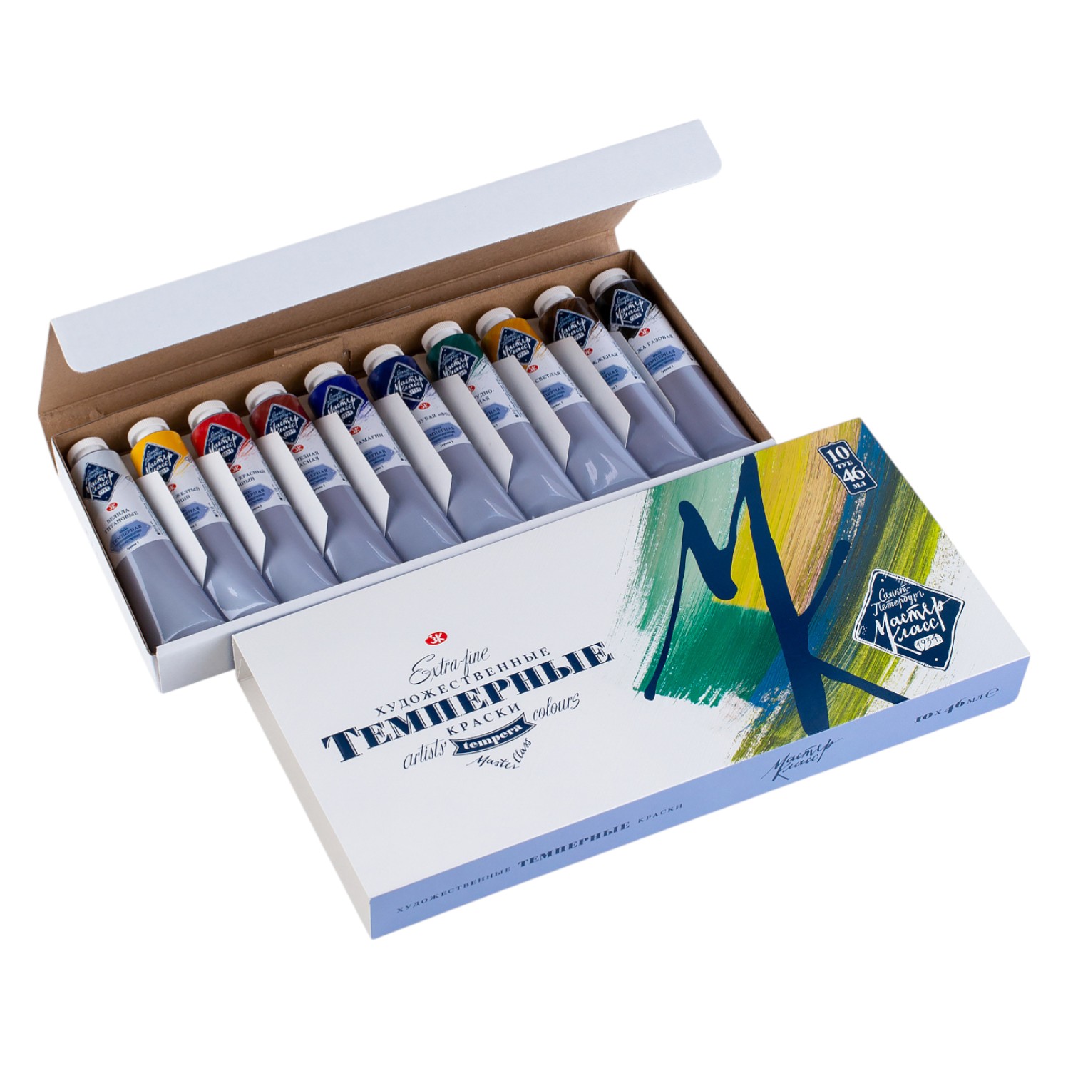 Tempera boya dəsti 10*46 ml / 1641032 / Master Klass