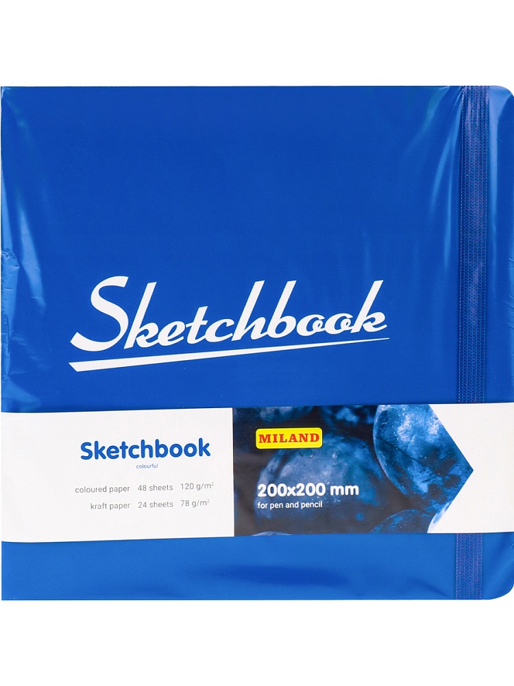 Sketchbook 200*200 / 72 L / 120 gr / C72-9044 / Miland
