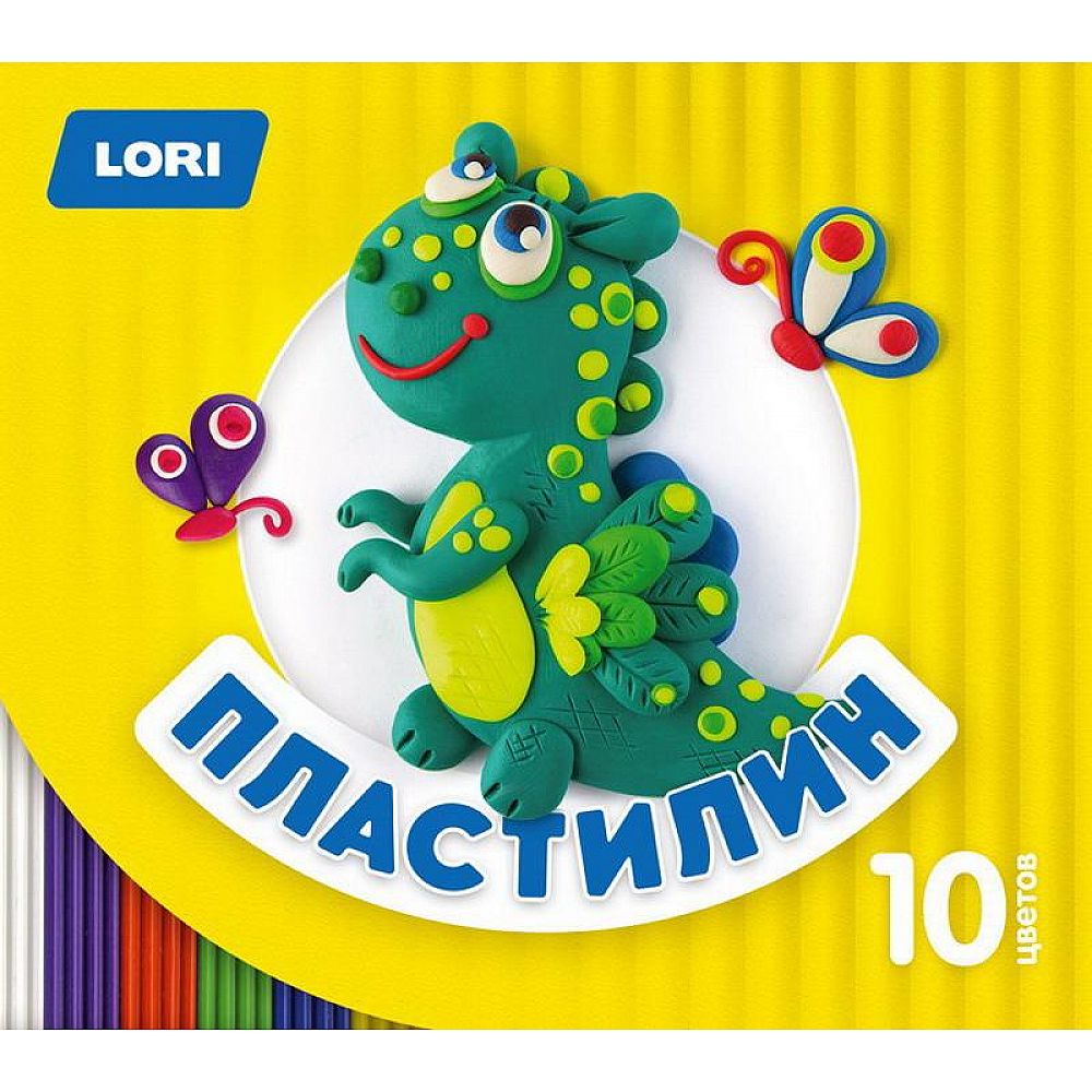 Plastilin Uşaqlar Üçün 10 rəng, 15 gr / Пл-020