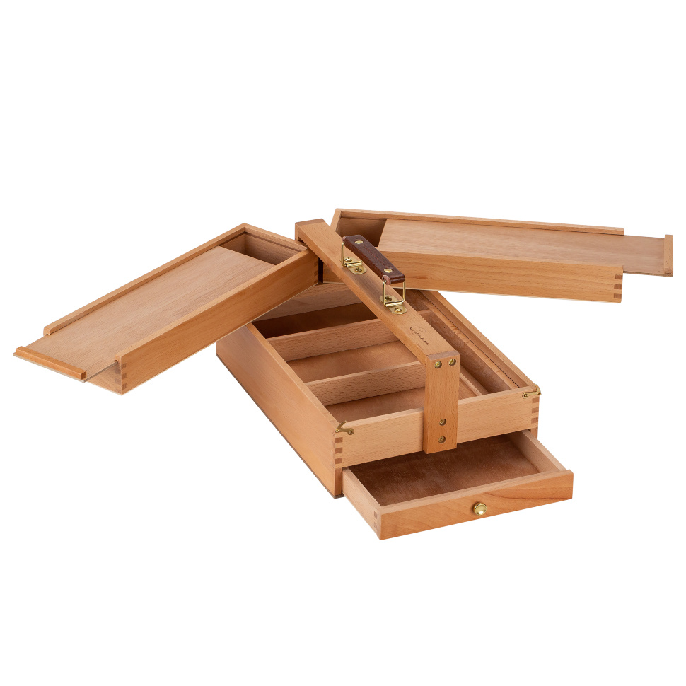 Rəssam qutusu - Ящик художника / Fıstıq ağacından / 1601271-3 / Sonet