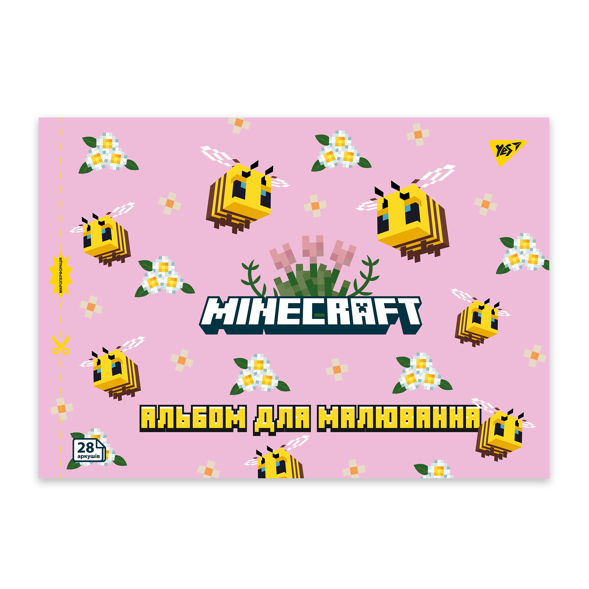 Rəsm albomu 28 vərəq / Minecraft / 130600 / Yes