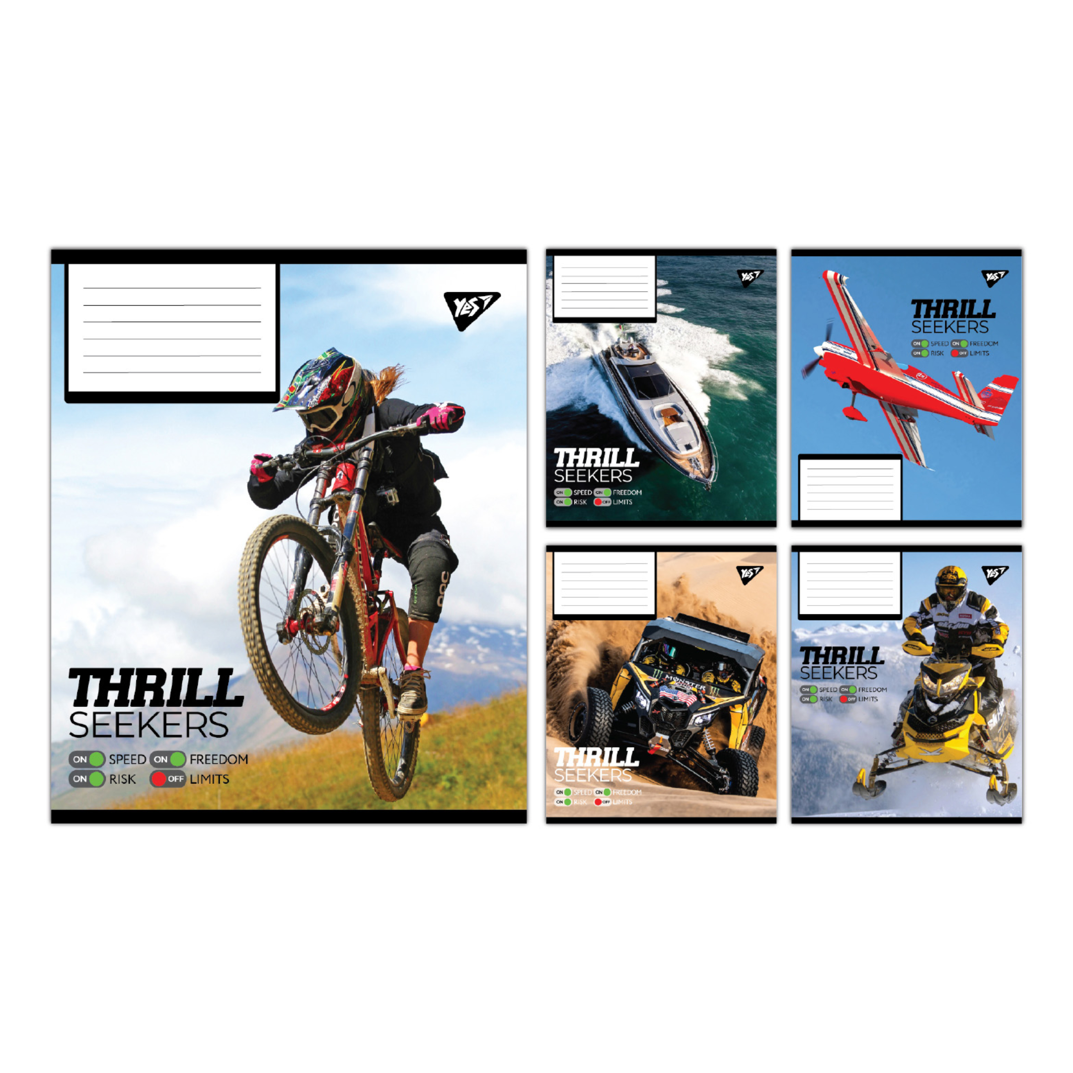 Dəftər 96 v.# / Thrill Seekers / 767790 / Yes