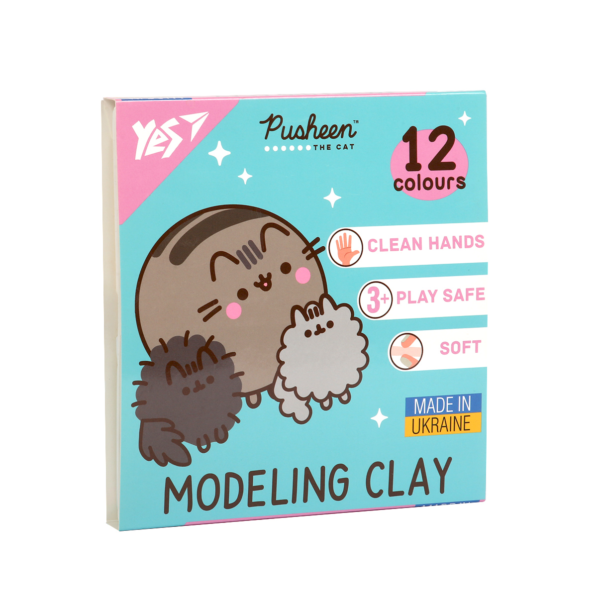 Plastilin 240 gr / 12 rəng / 540669 / YES