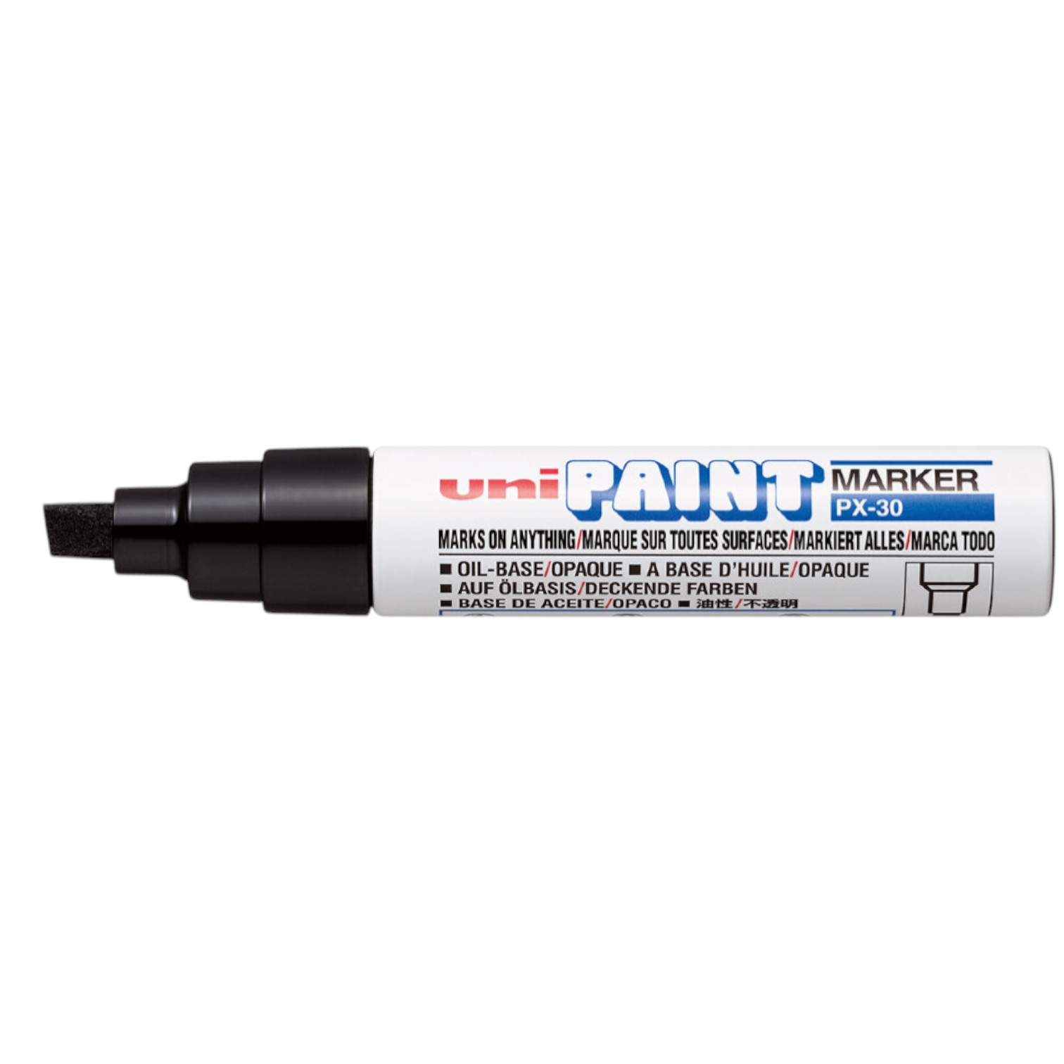 Marker Paint Uni qara PX-30