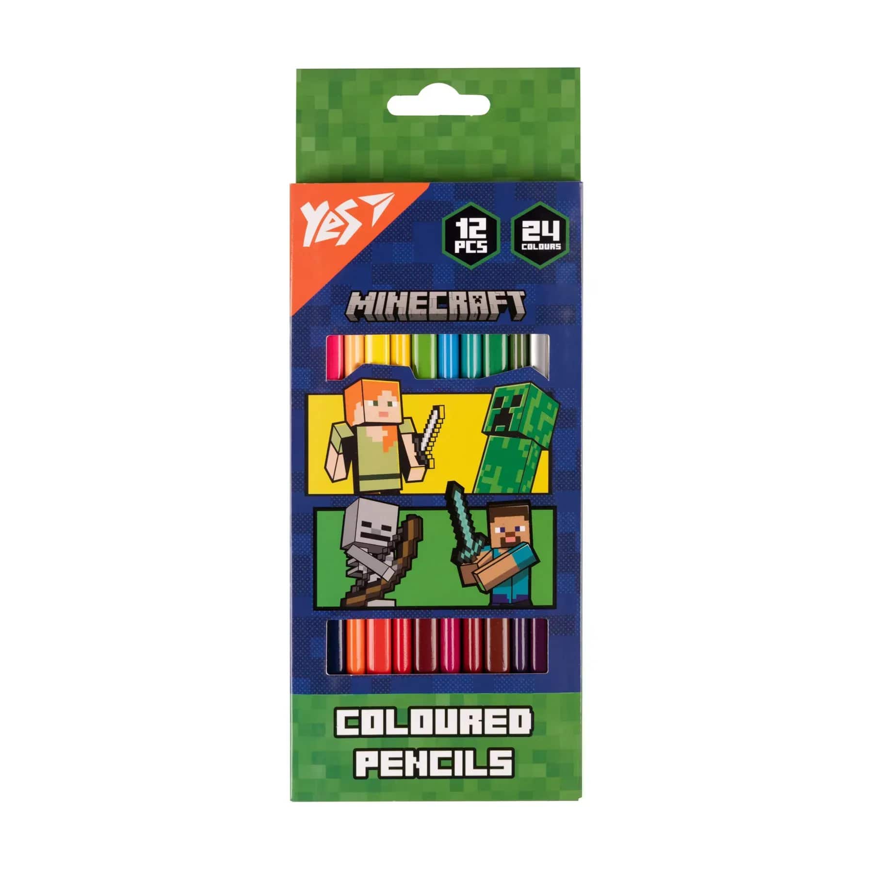Karandaş rəngli 12/24 rəng Minecraft 290744 YES