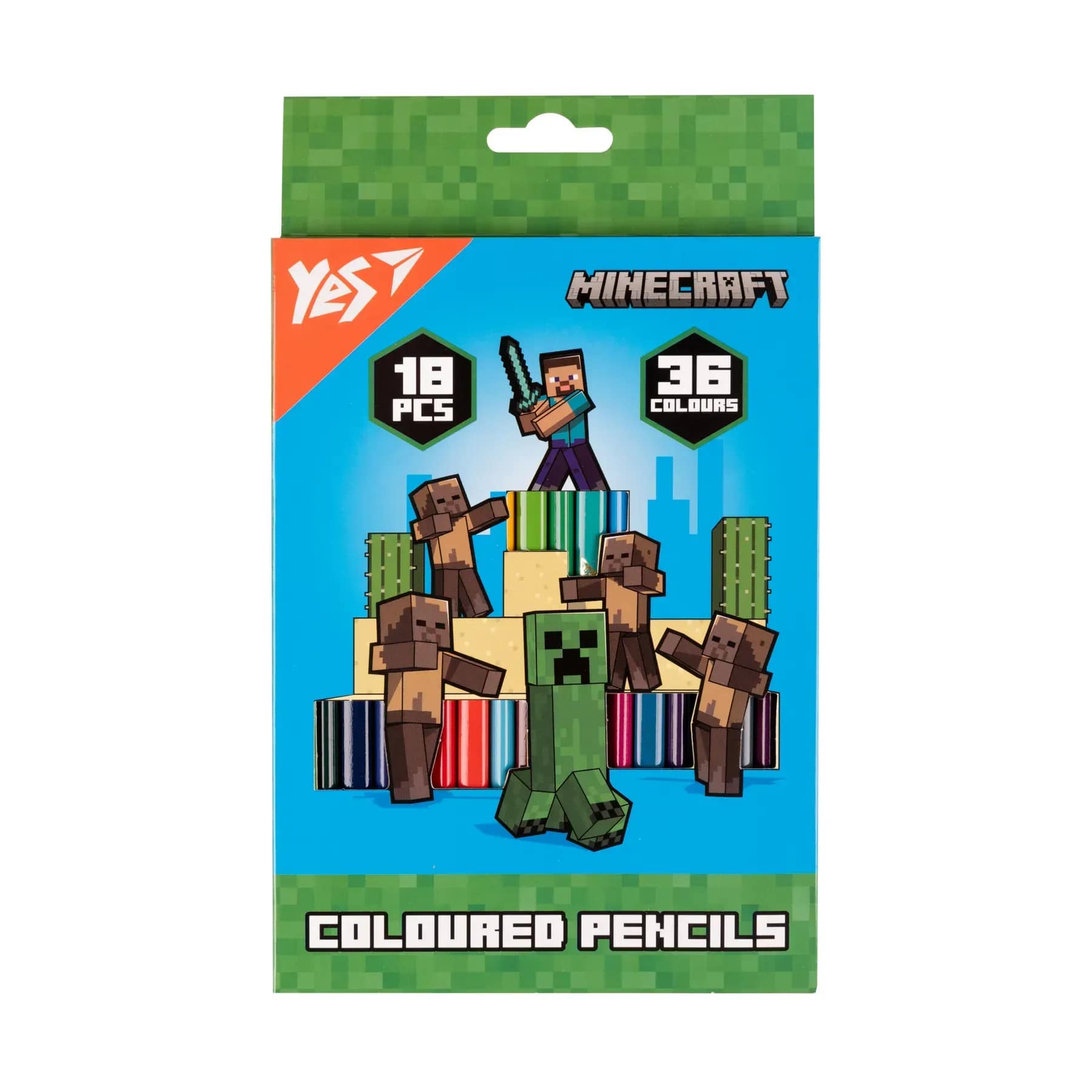 Karandaş rəngli 18/36 rəng Minecraft 290750 YES