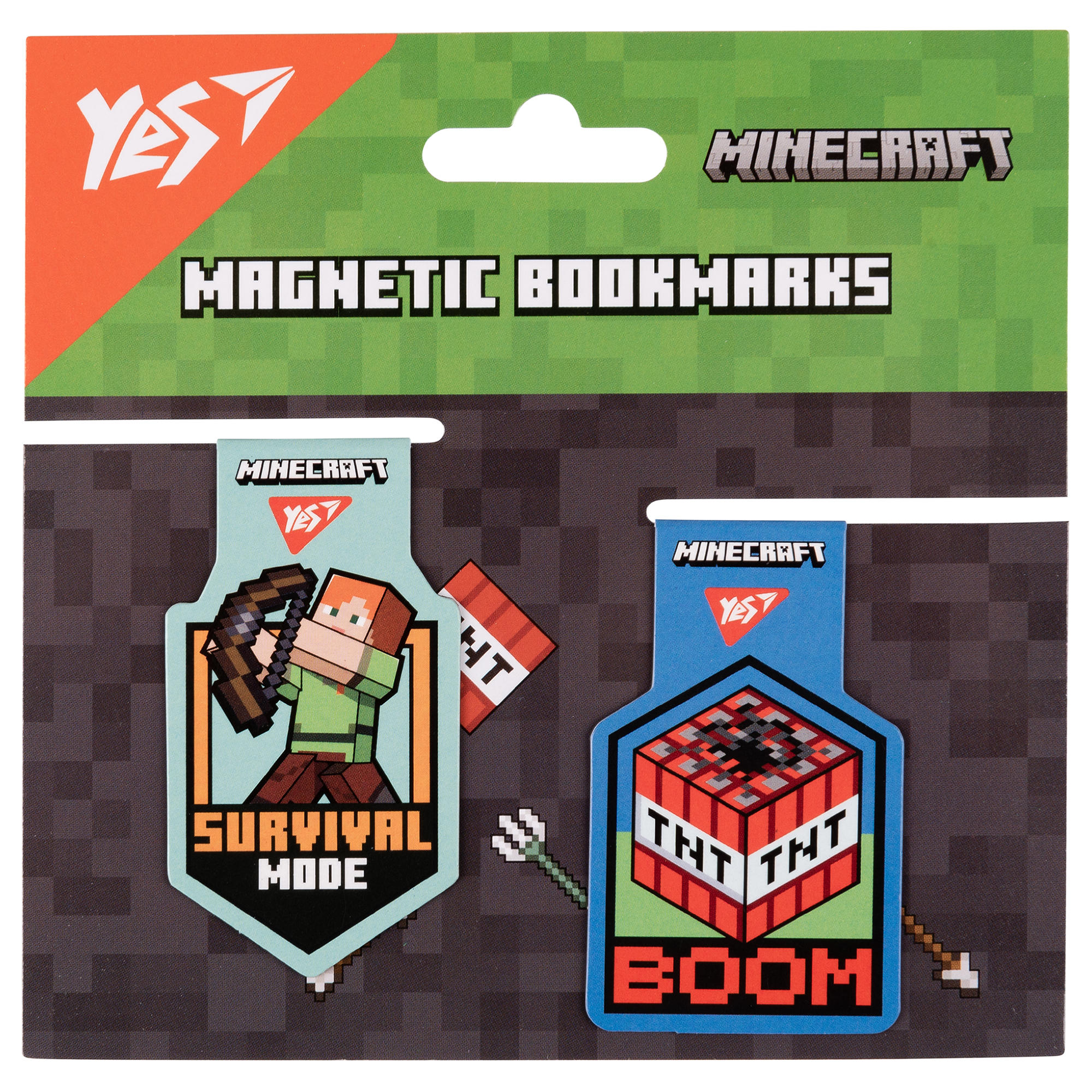 Əlfəcin Maqnitli 2 ədədli / 708103 / Minecraft Yes