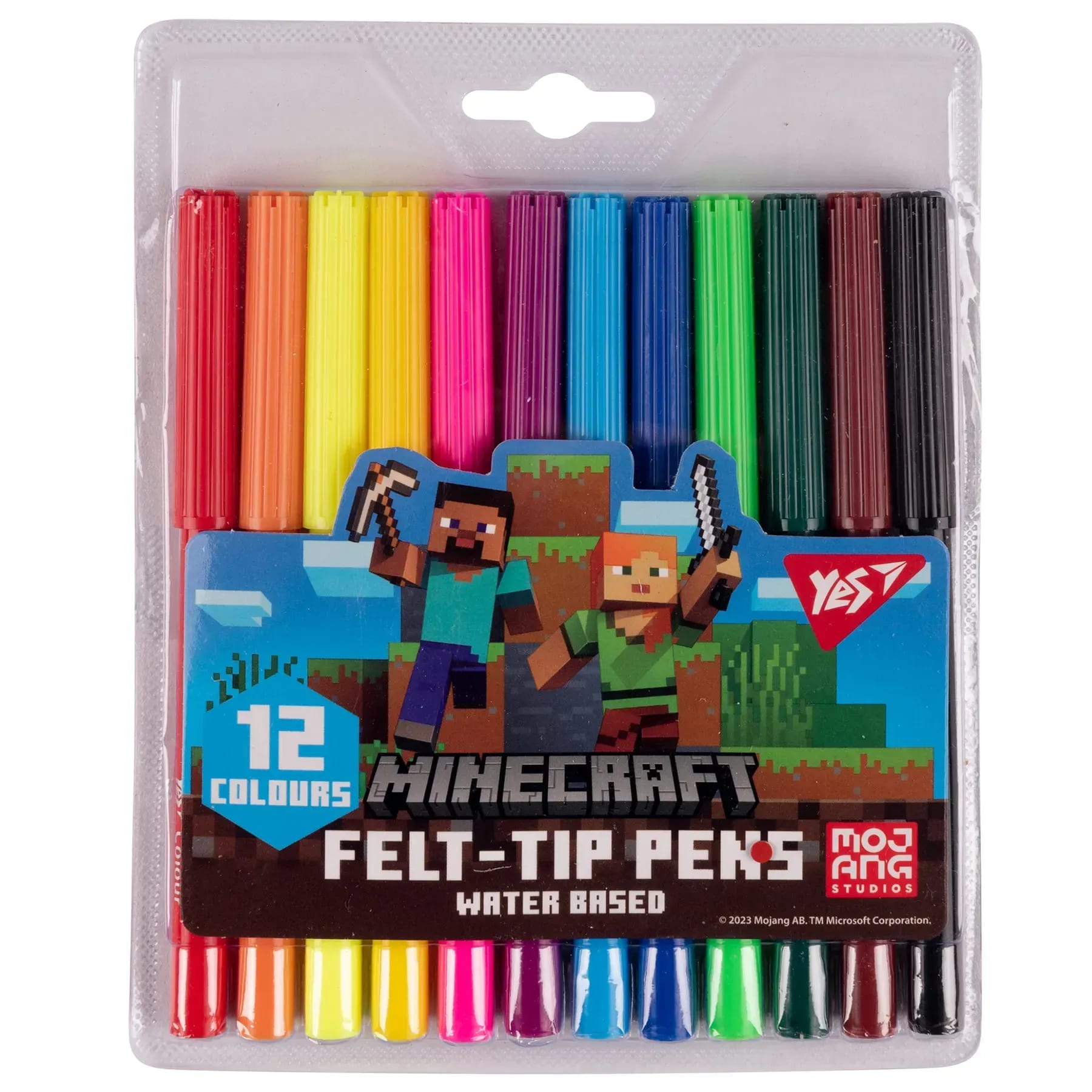 Flomaster 12rəng Minecraft 650544 YES