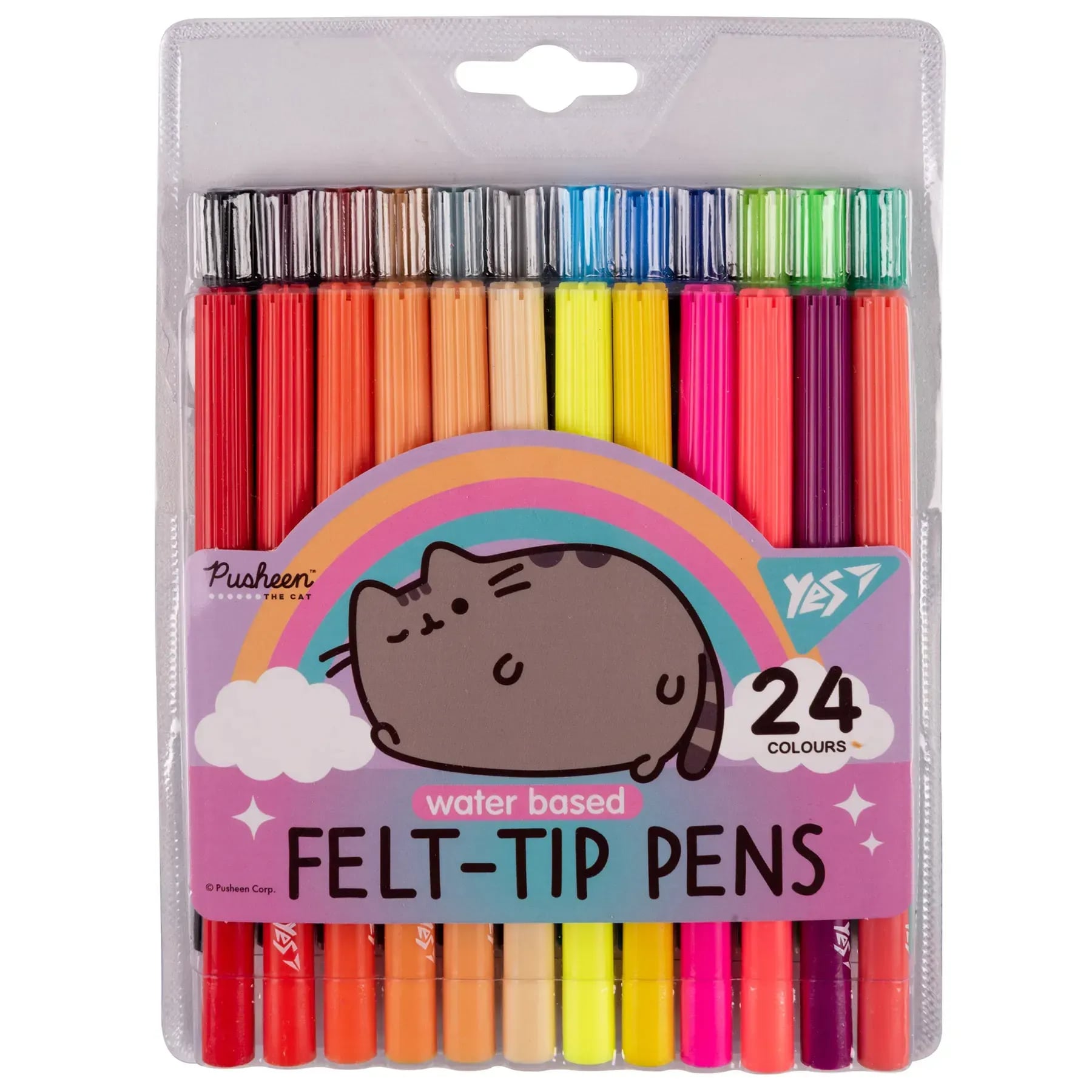 Flomaster 24rəng Pusheen 650555 YES
