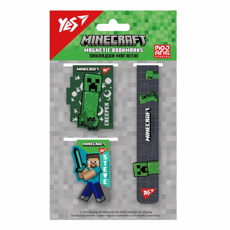 Əlfəcin Maqnitli 3 ədədli / 708345 / Minecraft Yes
