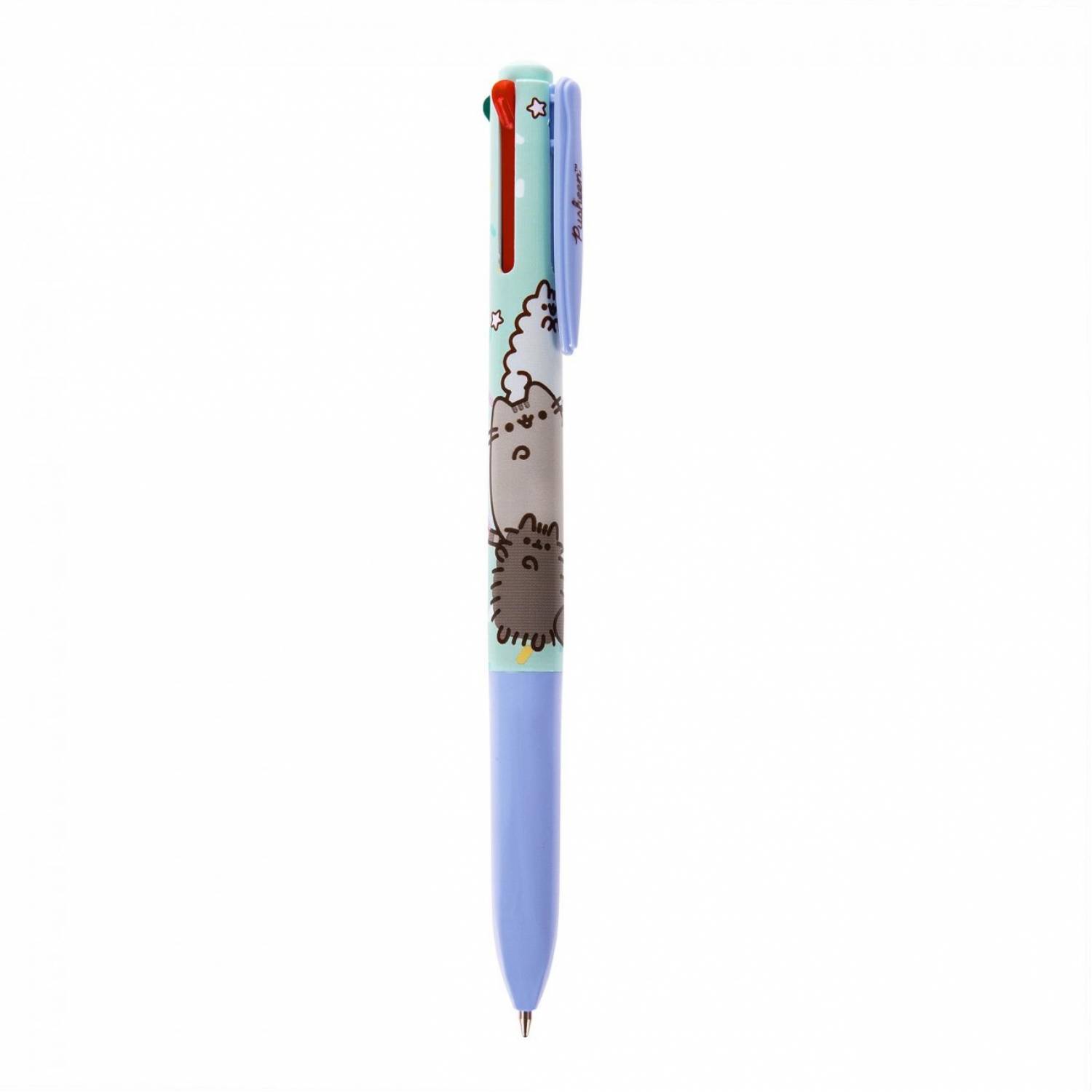 Qələm diyircəkli 0.7mm 4 rəng Pusheen 412265 YES