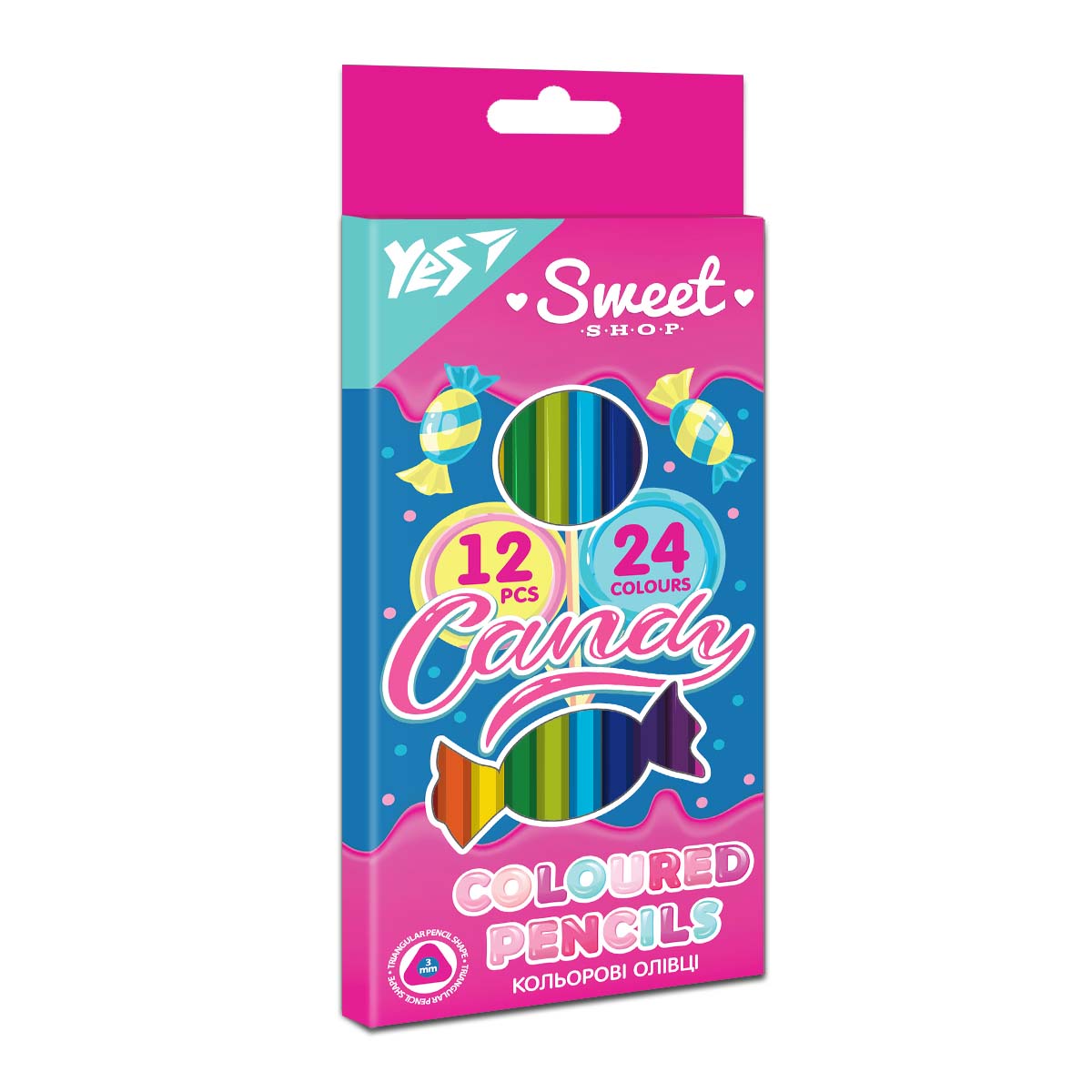 Karandaş rəngli 24rəng Sweet Cream 290675 YES