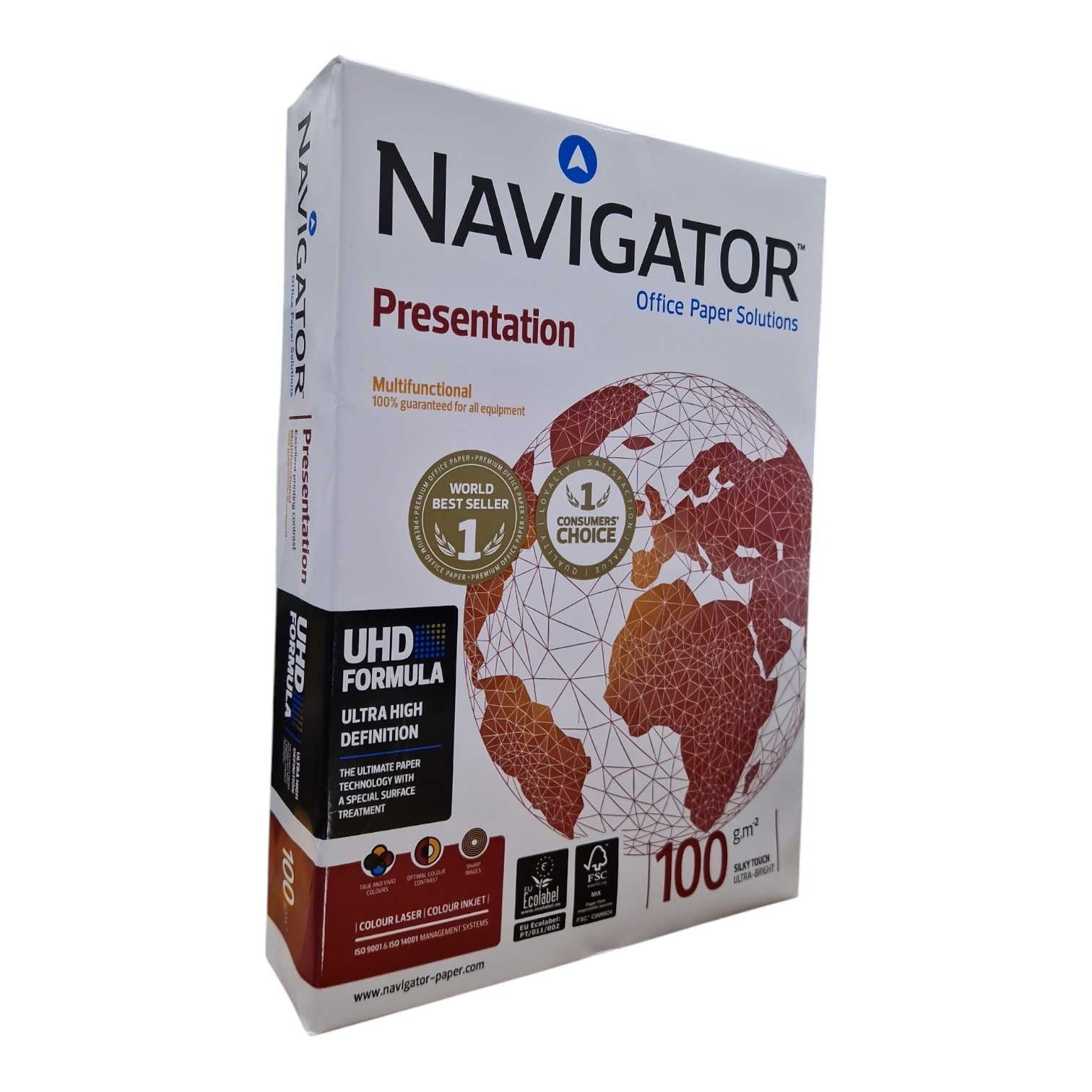 Kağız A4 / 100 g.m2 / 500 ədəd / Navigator