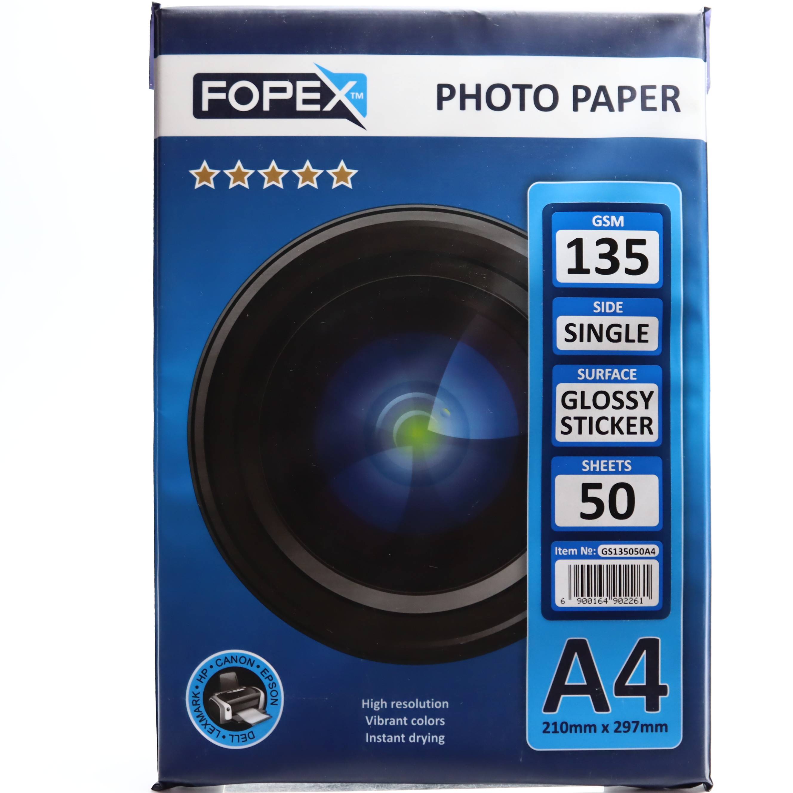 FOTO KAĞIZI 135 GR / 210*297 mm / Sticker / Fopex