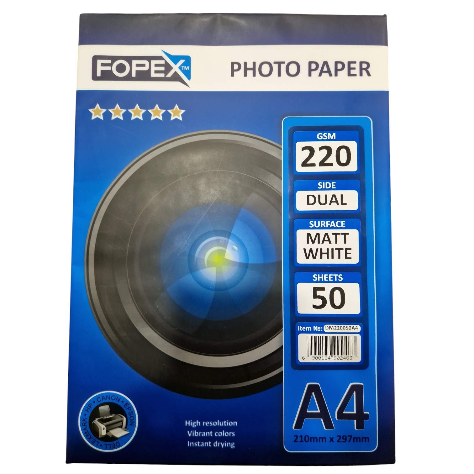 FOTO KAĞIZI Matt 220  GR / DM220050A4 / FOPEX\DUAL