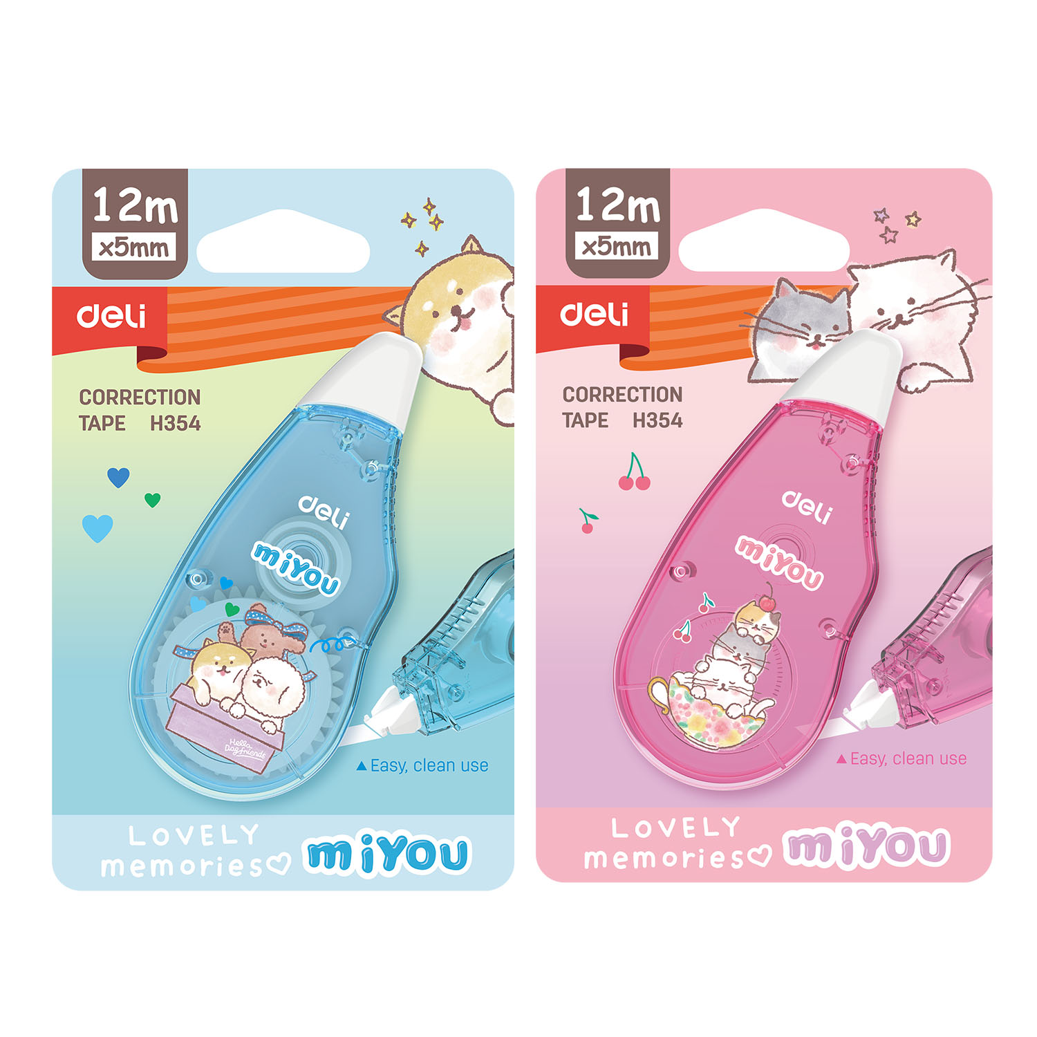 Ağardıcı lent 354H 5mm12m DELİ				