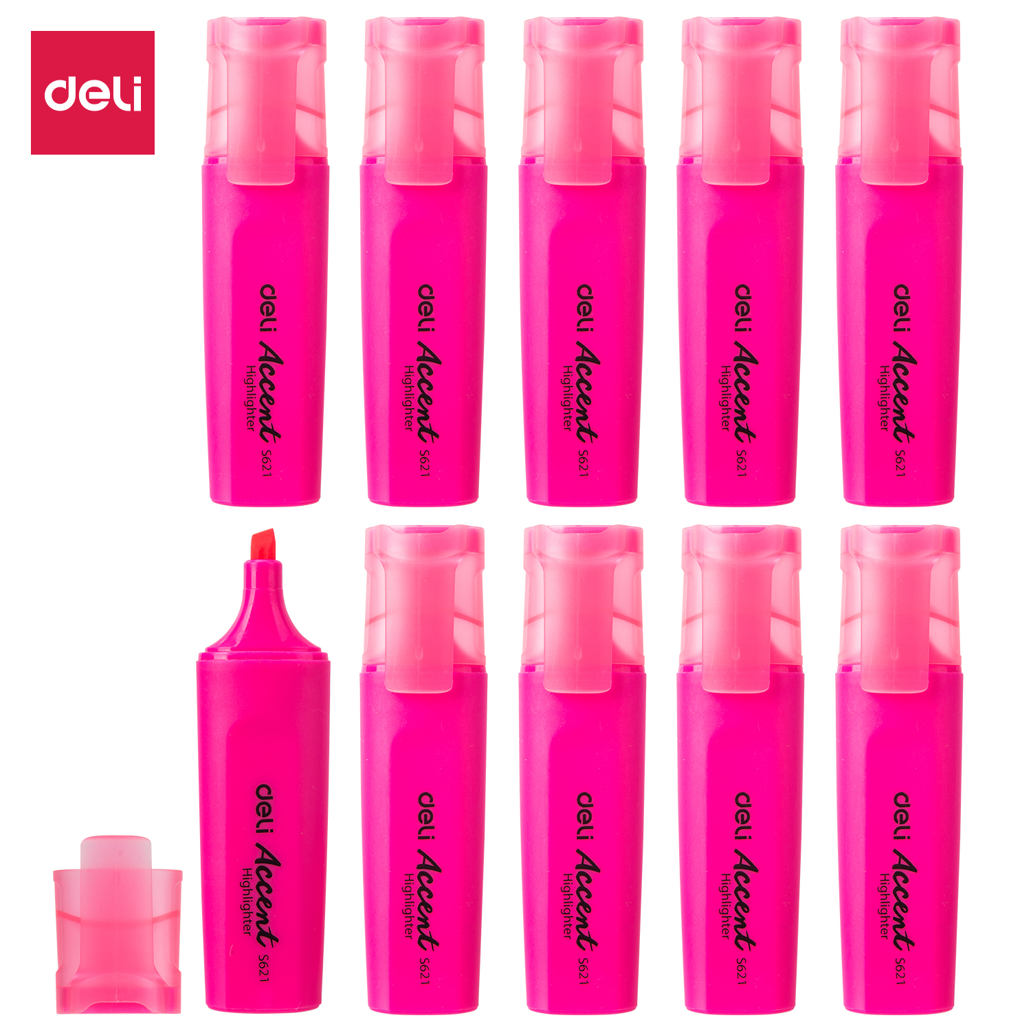 Textmarker Pink / S621 / DELI