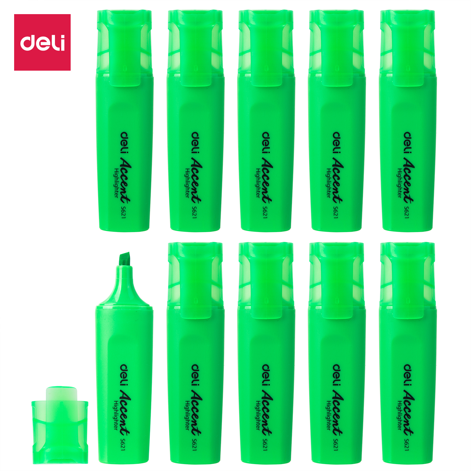 Textmarker Green / S621 / DELI