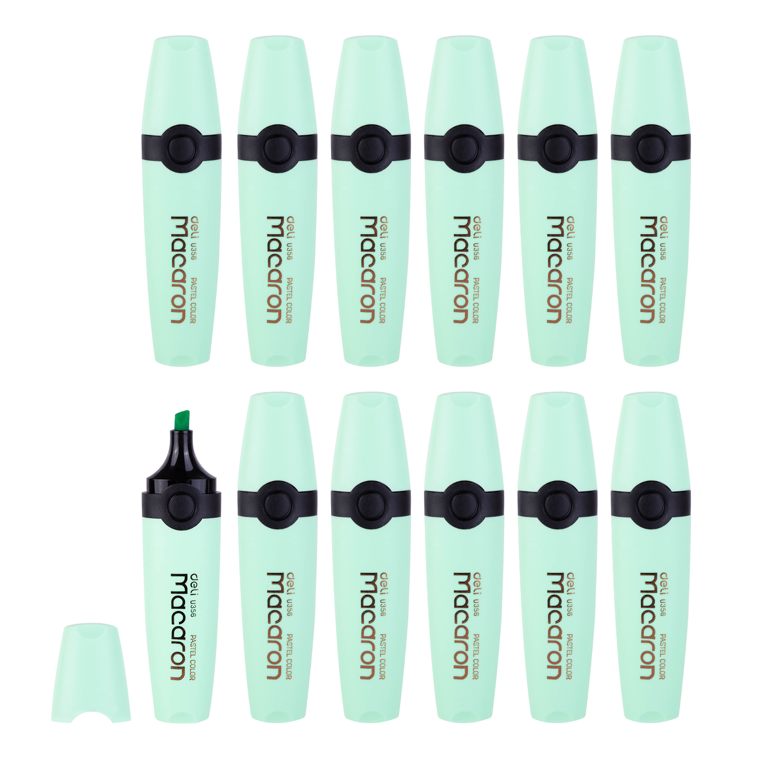 Textmarker / U-356 / Mint Green / DELI