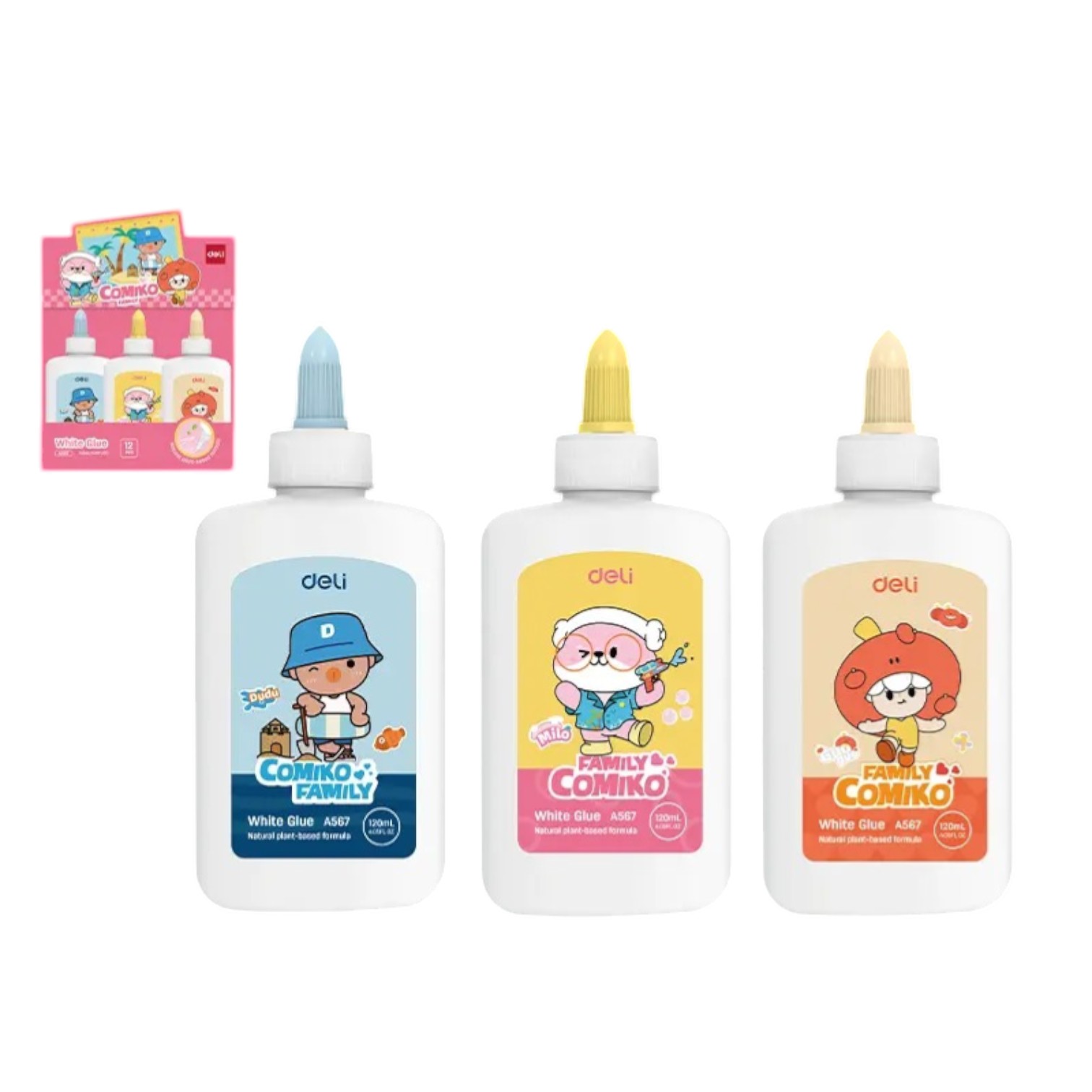 Yapışqan PVA 120 ml / A567 / Deli