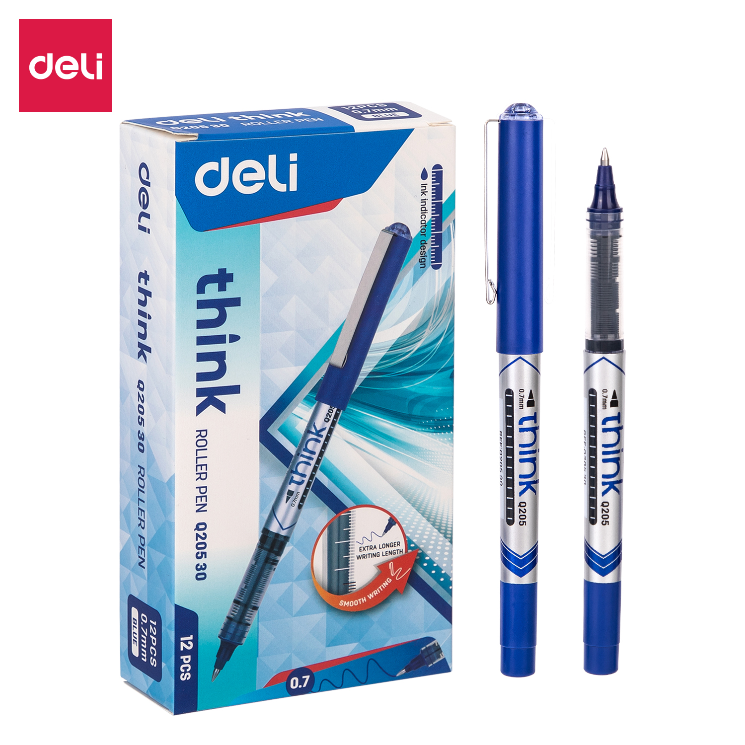 Qələm 0.7  mm / Mavi / Q205 30 / DELI