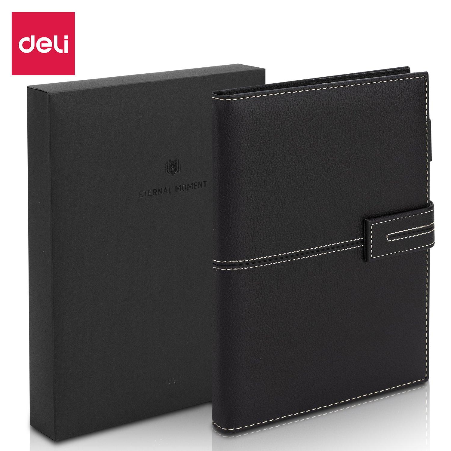Bloknot Deli N139L A5 120v qara