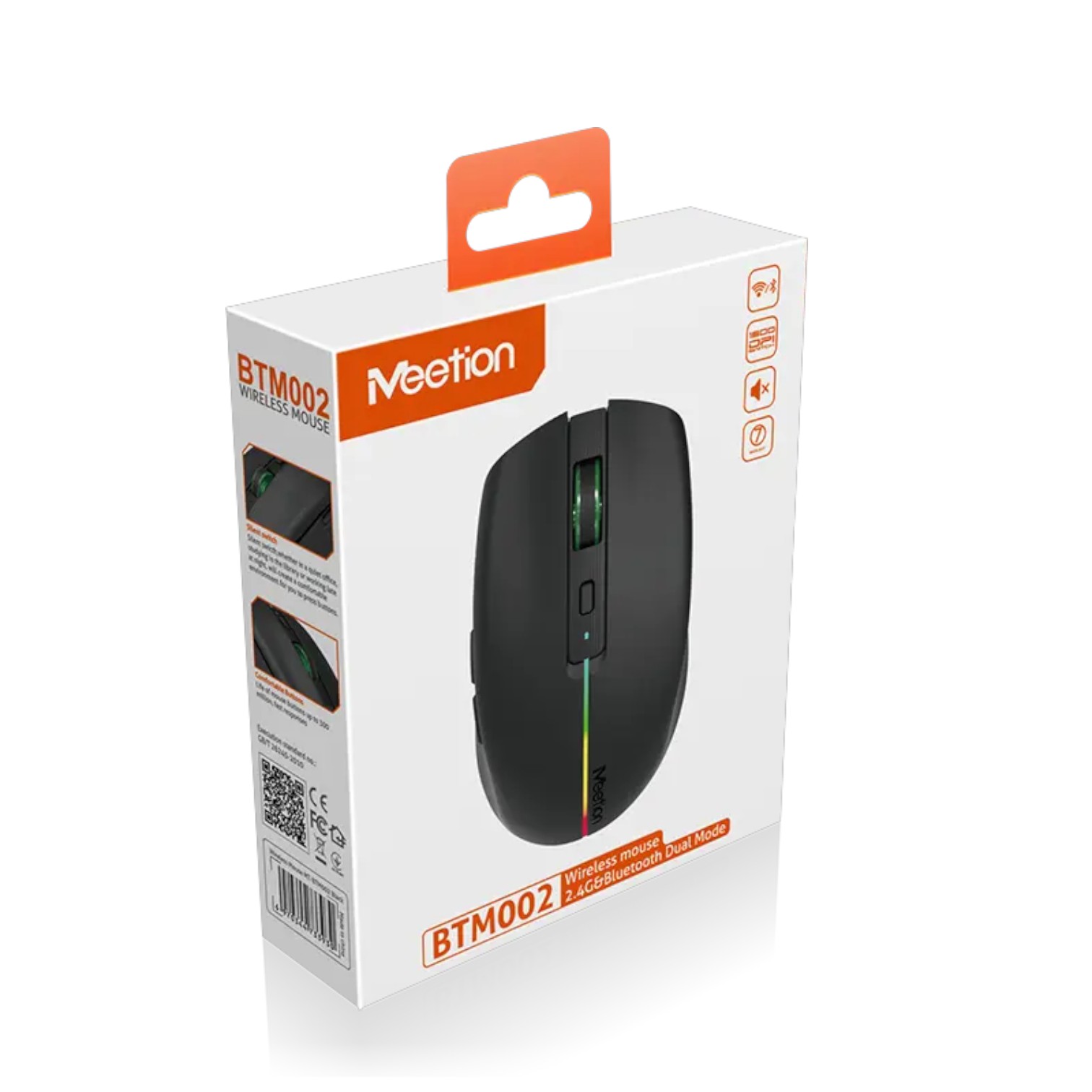 Mouse / BTM-002 / Black / Meetion