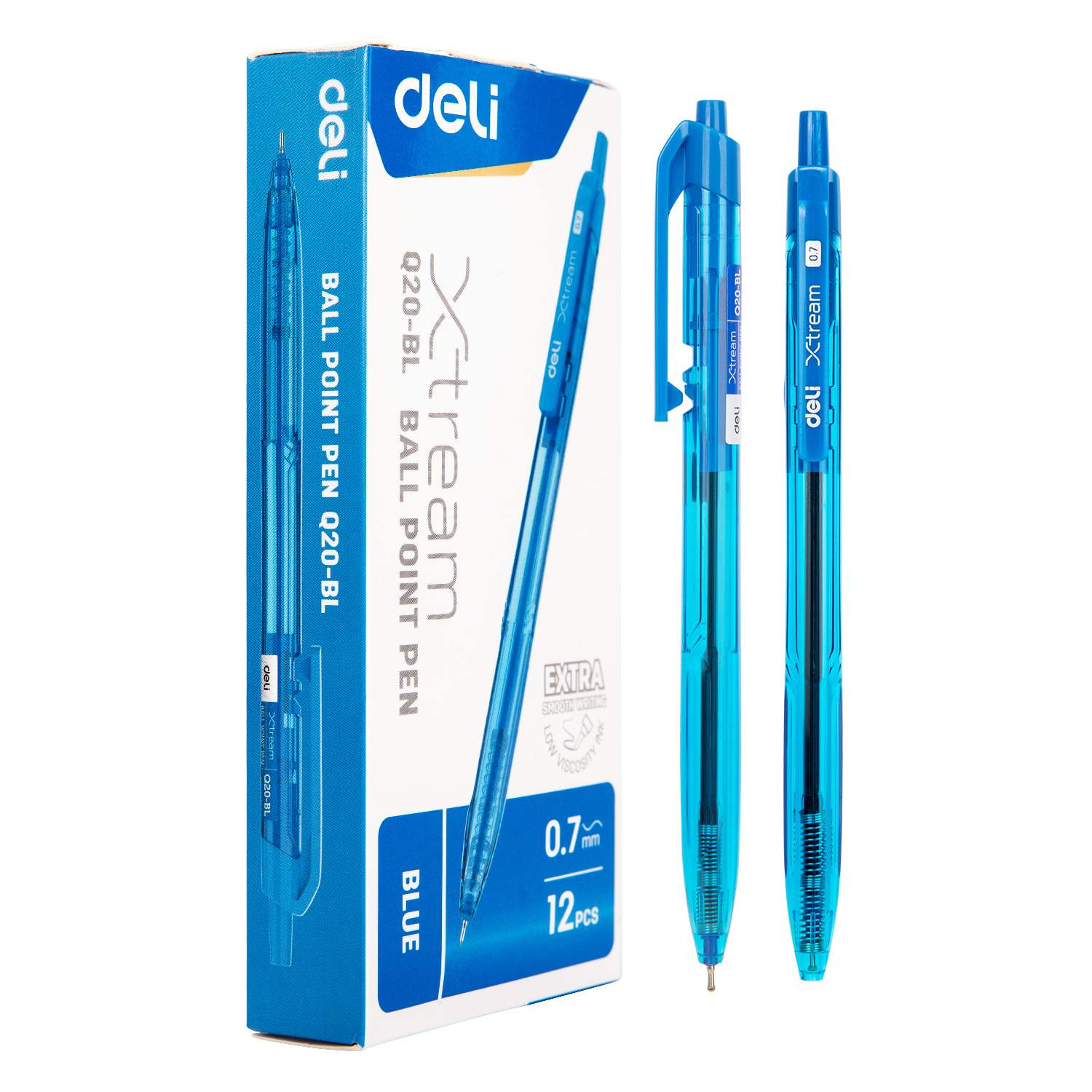 Qələm 0.7  mm / Mavi / Q20-BL / DELI