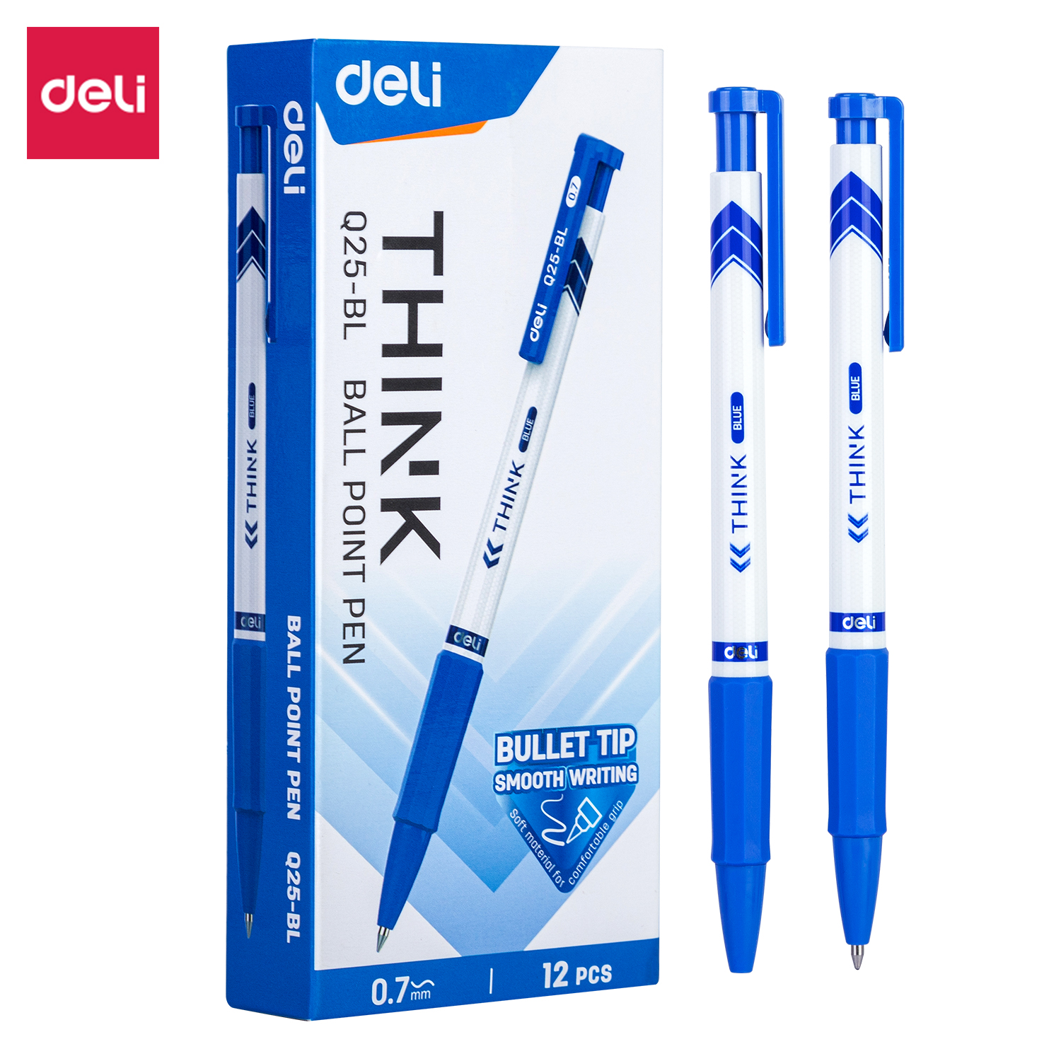 Qələm deli Q25-BL Mavi 0.7mm								