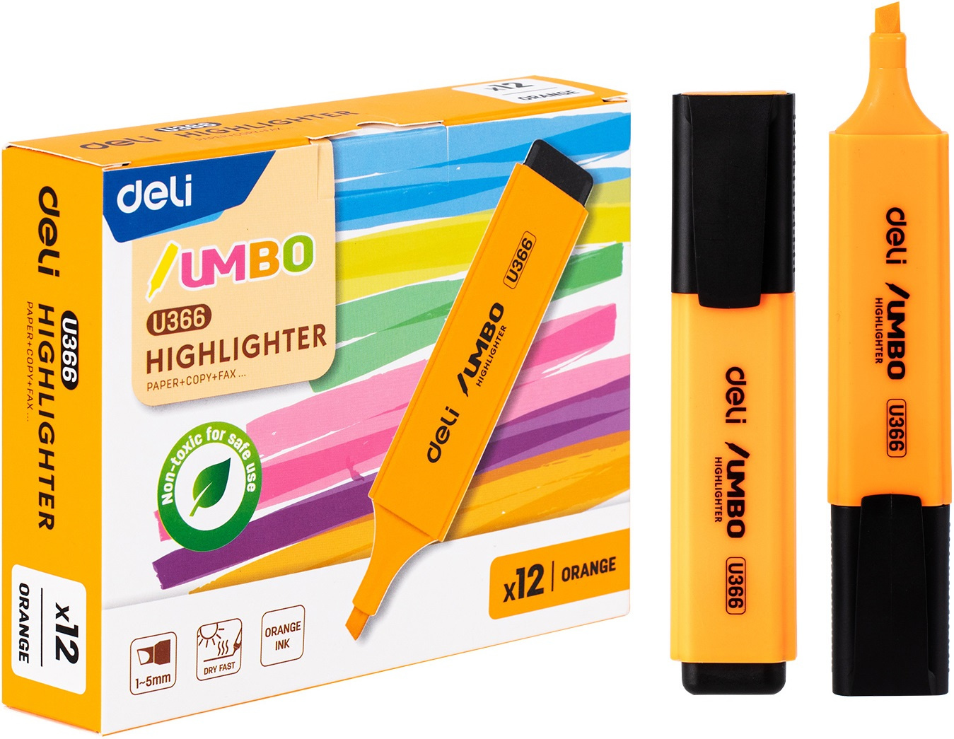 Textmarker / U-366 /  Orange / DELI