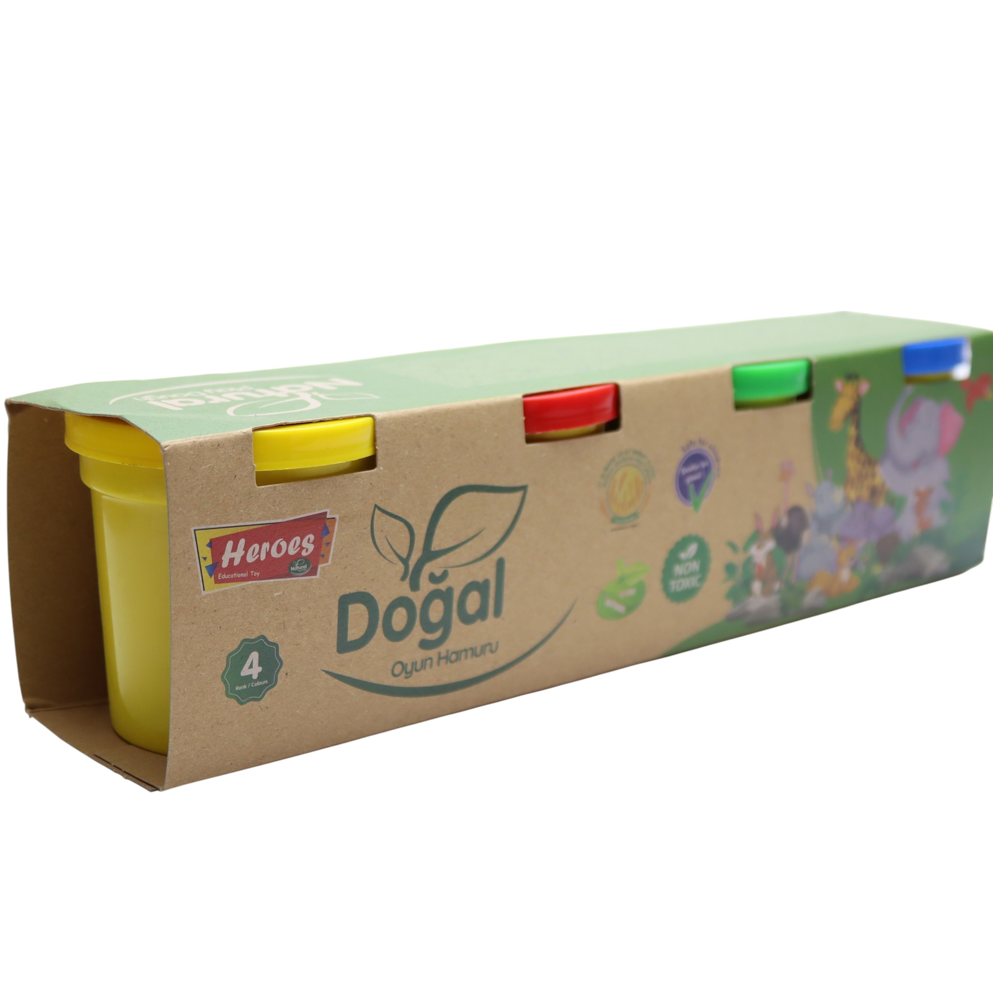 Play dough mini / 4 rəng / ERN-004