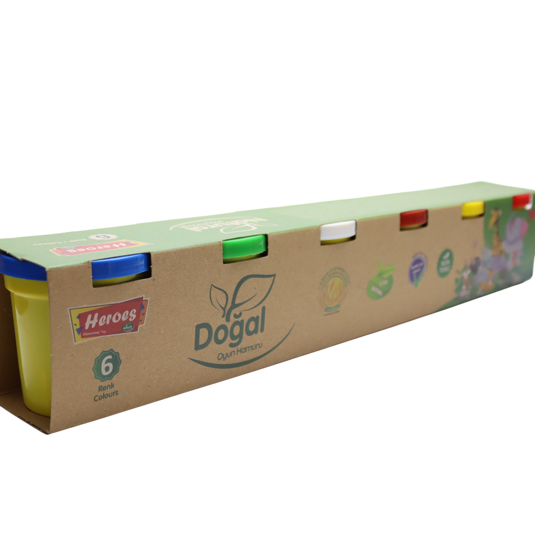 Play dough / 6 rəng / ERN-011