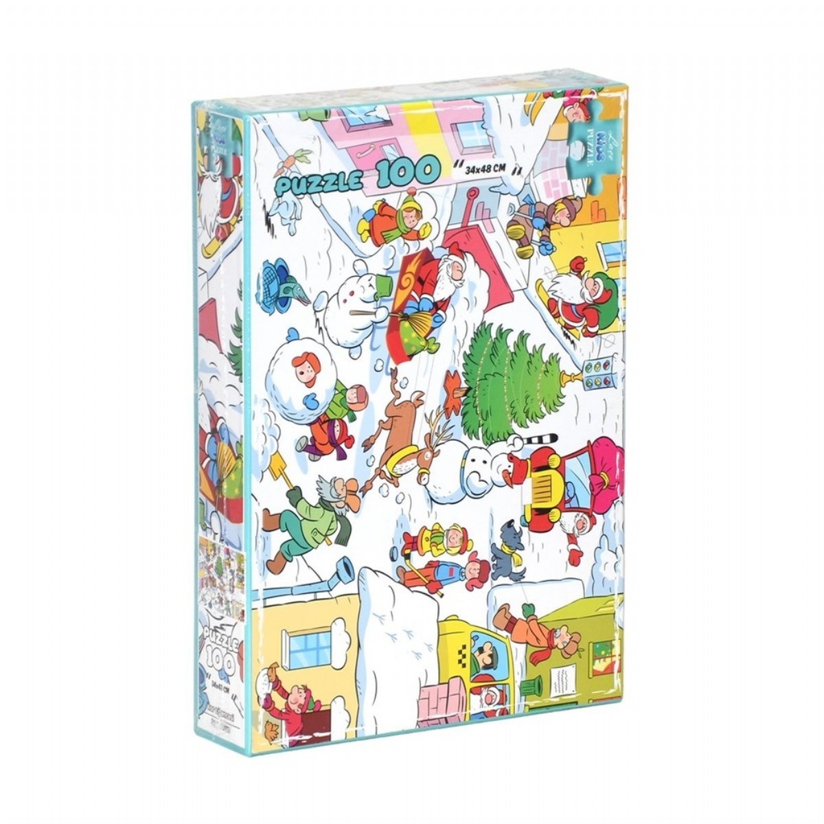 Pazl 100 parça / 34*48 sm / LC7344 / Laço kids