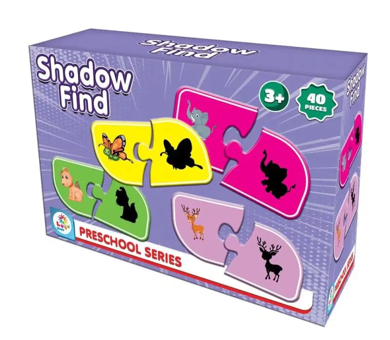 Pazl 2 parça / Shadow find / LC7476 / Laço kids