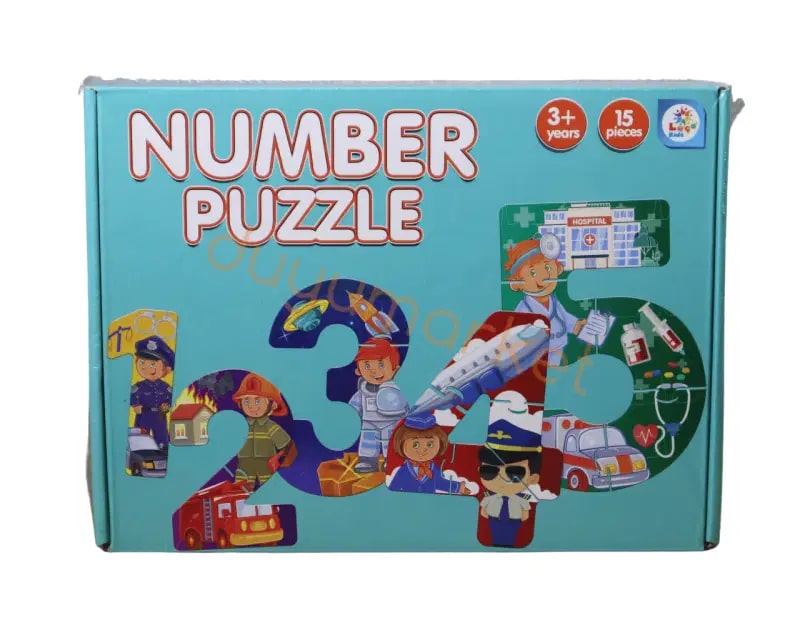 Pazl Number / LC7478 / Laço kids